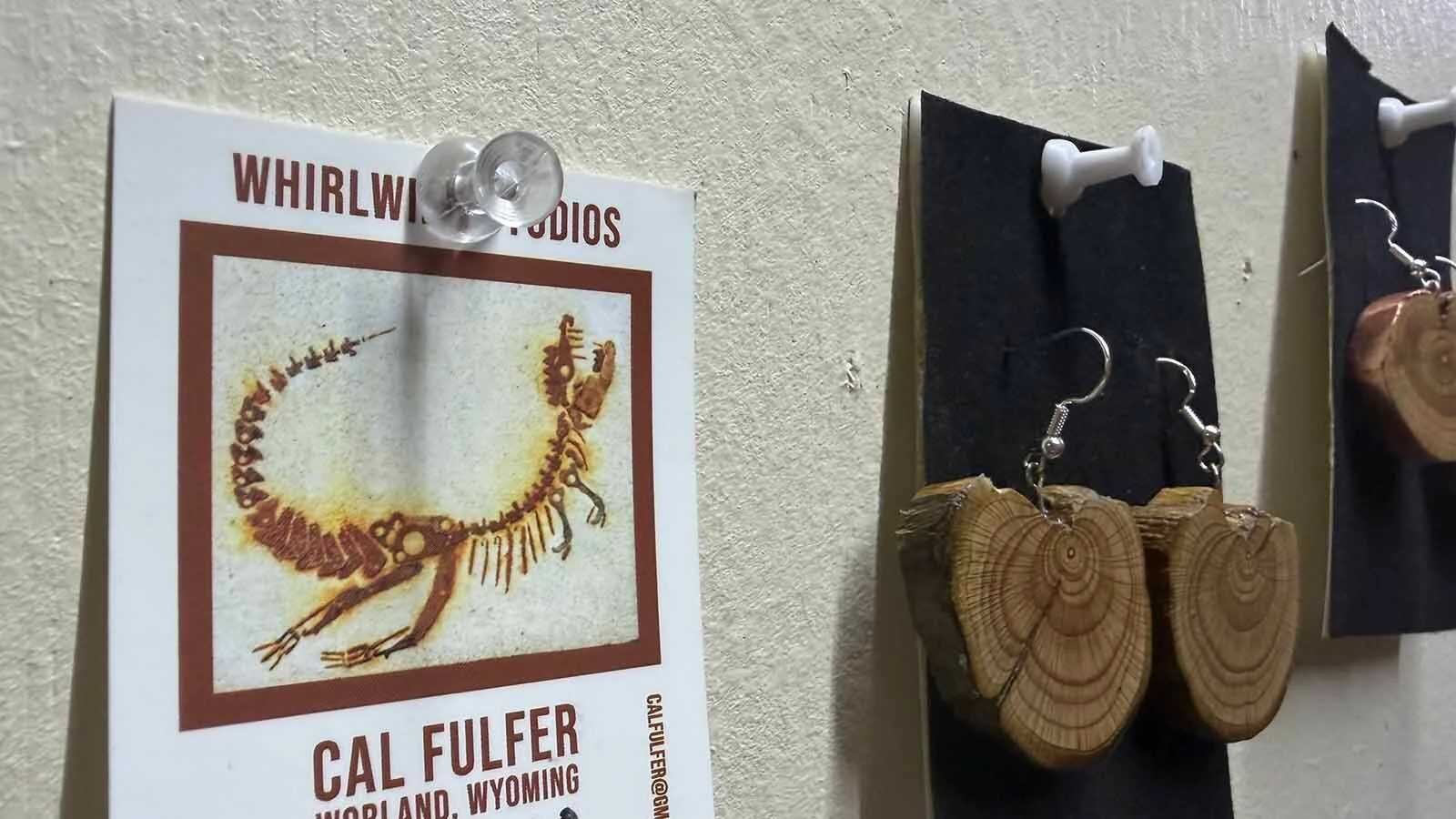Visual artist Calvin "Cal" Fulfer has spent over a decade repurposing material into his art. The result has been an eclectic collection of petroglyph fish made of old typewriting parts to Styrofoam blocks to create an Egyptian entrance. 