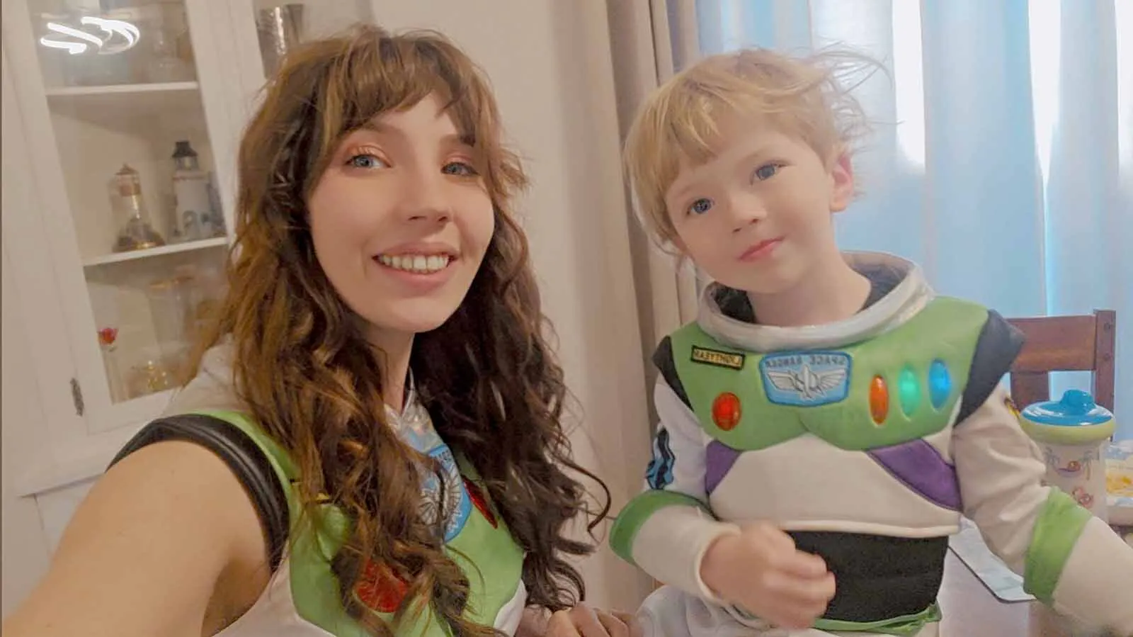 Ashley Rose Jackson and her son, Will, dressed as Buzz Lightyear for Halloween. Jackson's mother said Will was the center of her daughter's world, and the pair often shared matching costumes and adventures together.