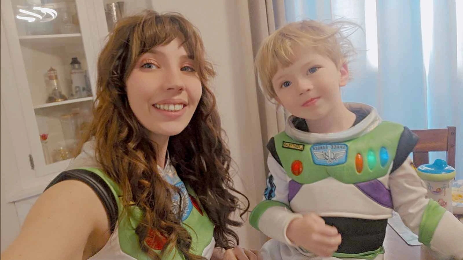 Ashley Rose Jackson and her son, Will, dressed as Buzz Lightyear for Halloween. Jackson's mother said Will was the center of her daughter's world, and the pair often shared matching costumes and adventures together.