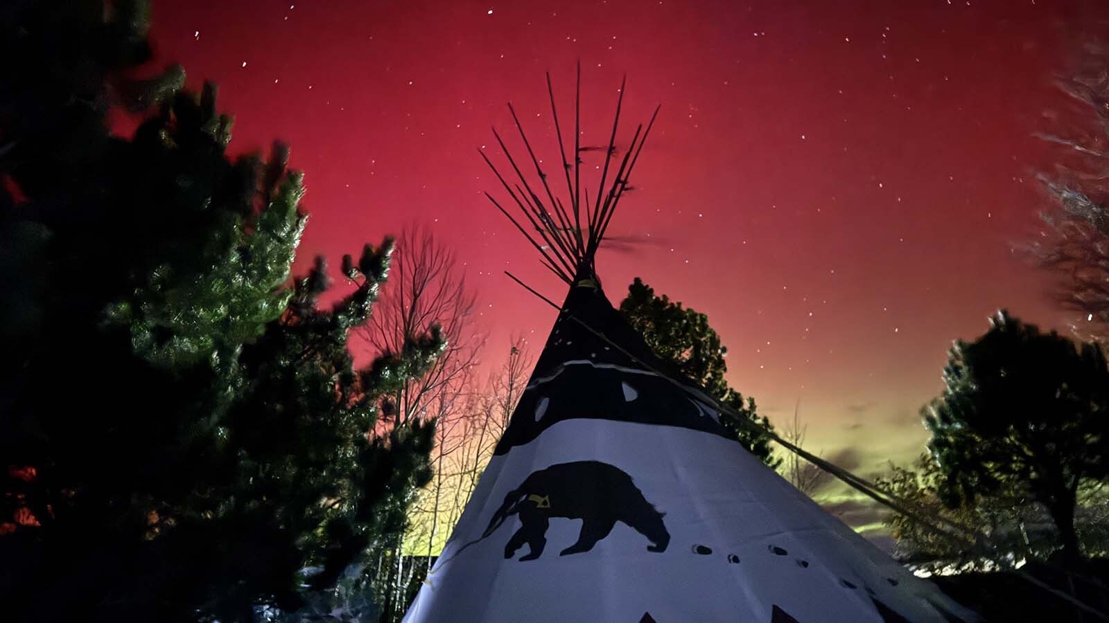 A night of intensely colorful auroras put on a show over Wyoming and much of the Northern Hemisphere Tuesday night. They were so powerful that even photographers with decades of experience capturing auroras say they were the “best ever” seen in Wyoming.