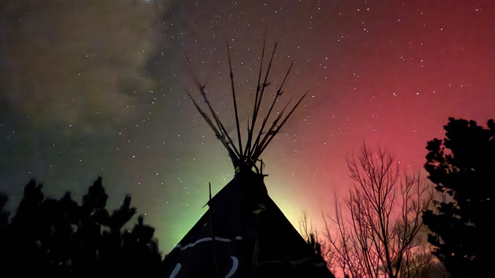 A night of intensely colorful auroras put on a show over Wyoming and much of the Northern Hemisphere Tuesday night. They were so powerful that even photographers with decades of experience capturing auroras say they were the “best ever” seen in Wyoming.