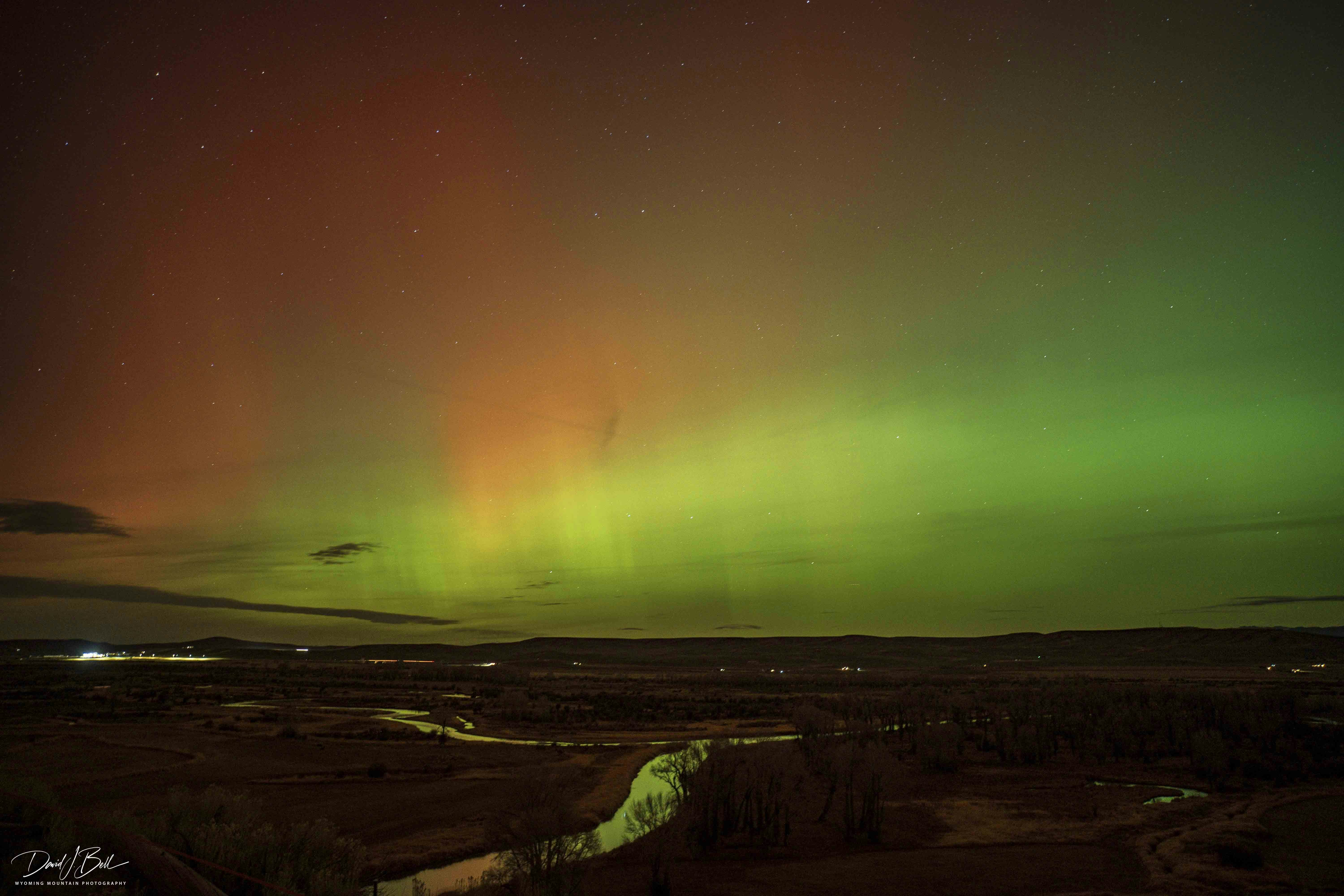 A night of intensely colorful auroras put on a show over Wyoming and much of the Northern Hemisphere Tuesday night. They were so powerful that even photographers with decades of experience capturing auroras say they were the “best ever” seen in Wyoming.