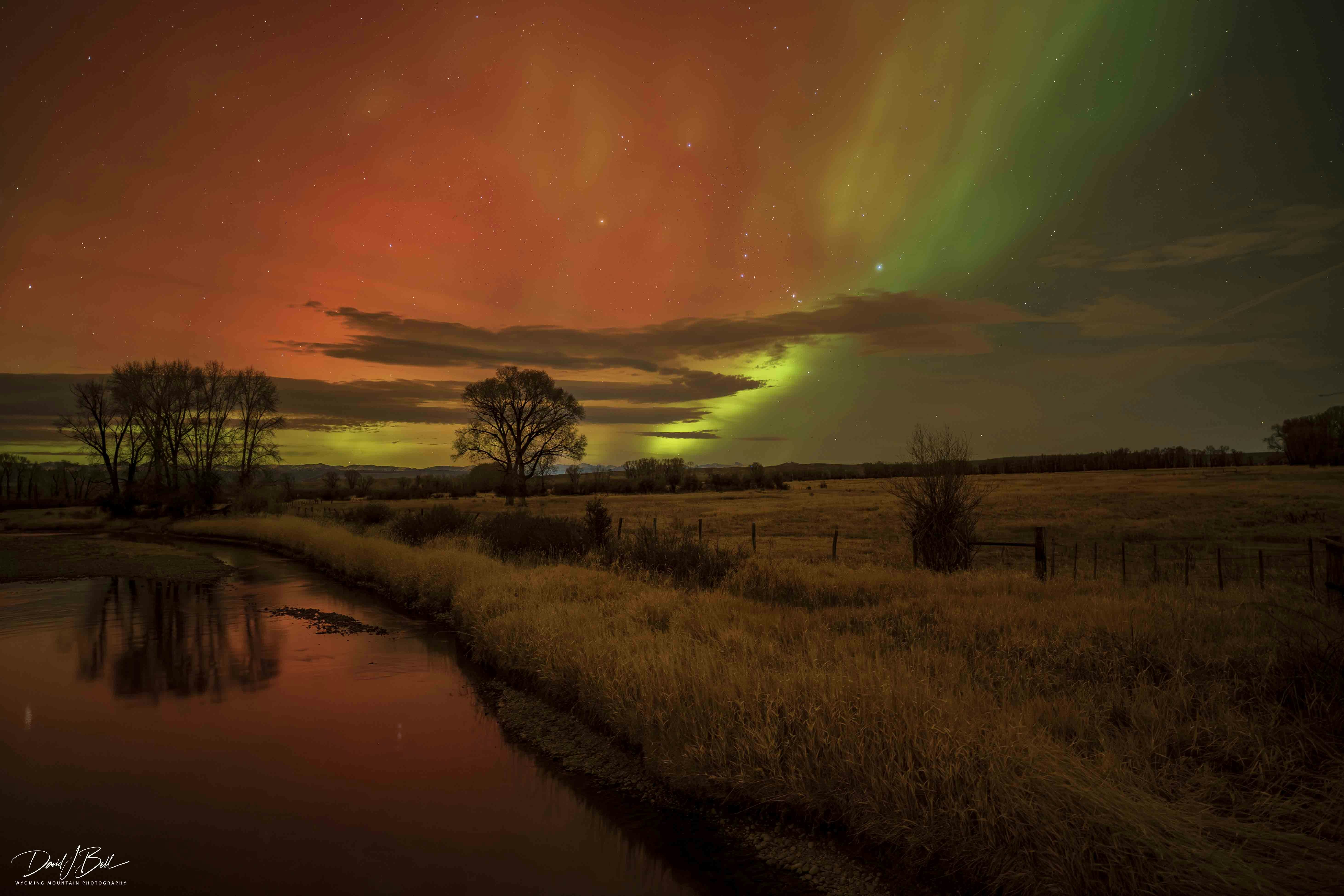 A night of intensely colorful auroras put on a show over Wyoming and much of the Northern Hemisphere Tuesday night. They were so powerful that even photographers with decades of experience capturing auroras say they were the “best ever” seen in Wyoming.