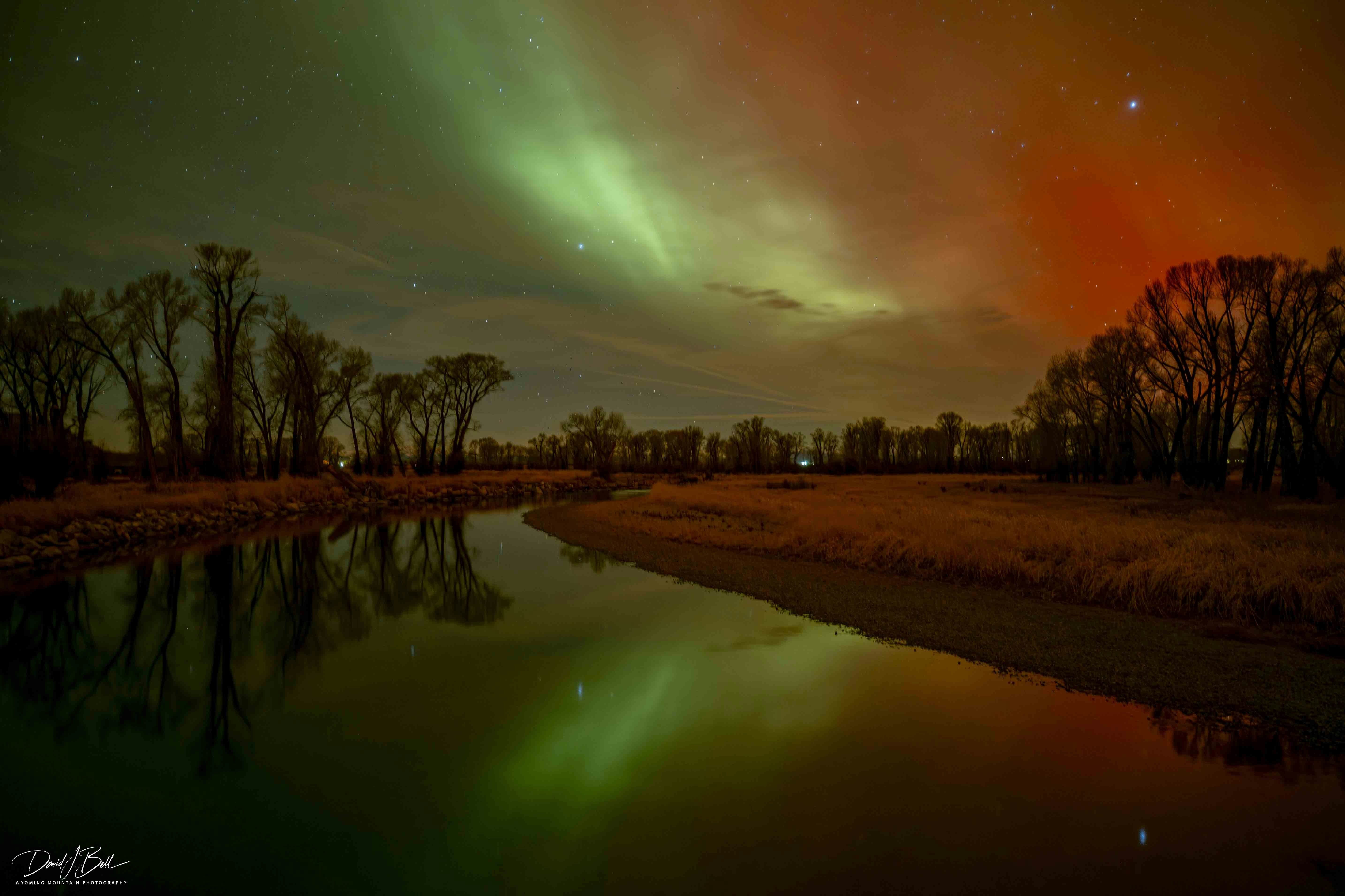 A night of intensely colorful auroras put on a show over Wyoming and much of the Northern Hemisphere Tuesday night. They were so powerful that even photographers with decades of experience capturing auroras say they were the “best ever” seen in Wyoming.