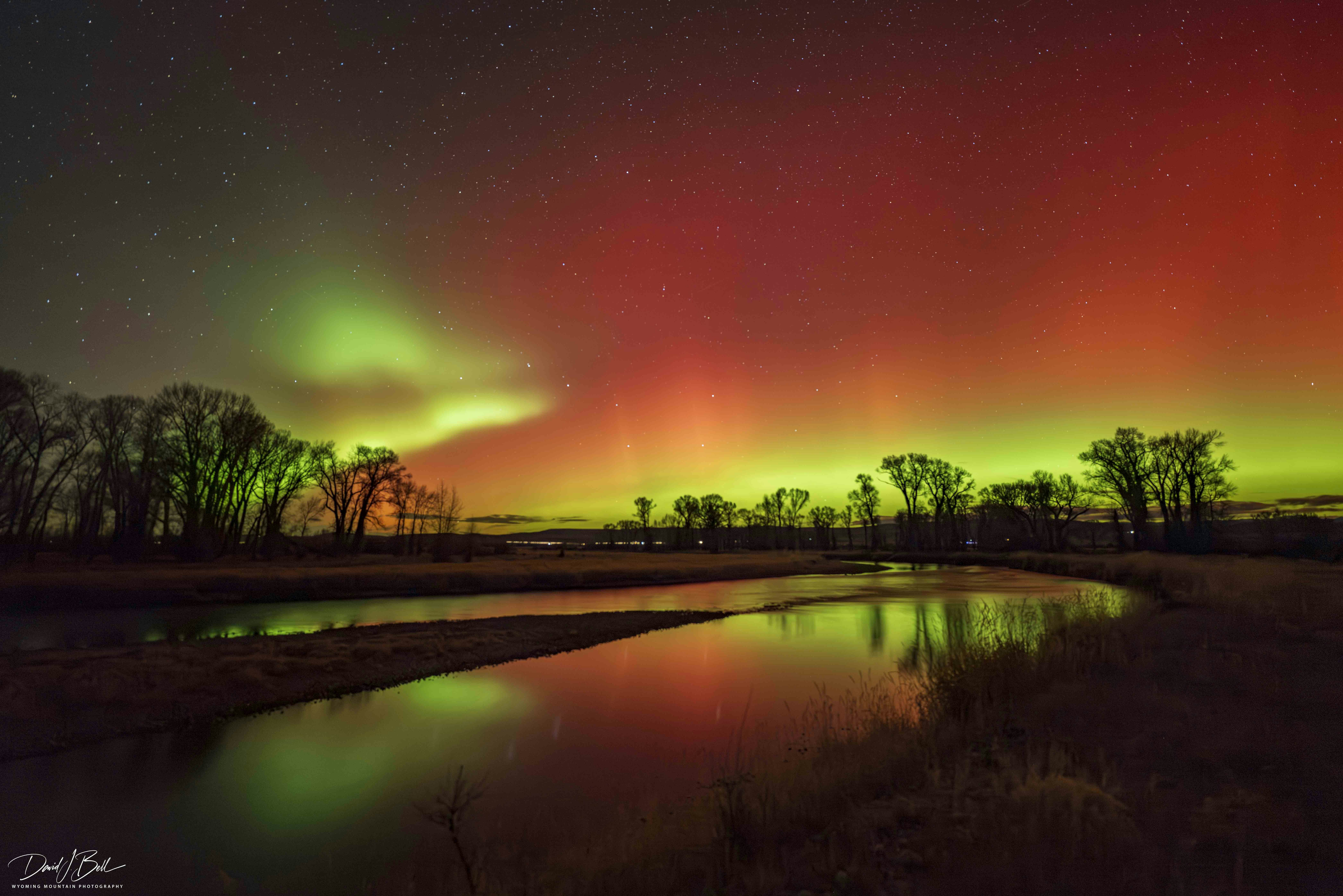A night of intensely colorful auroras put on a show over Wyoming and much of the Northern Hemisphere Tuesday night. They were so powerful that even photographers with decades of experience capturing auroras say they were the “best ever” seen in Wyoming.