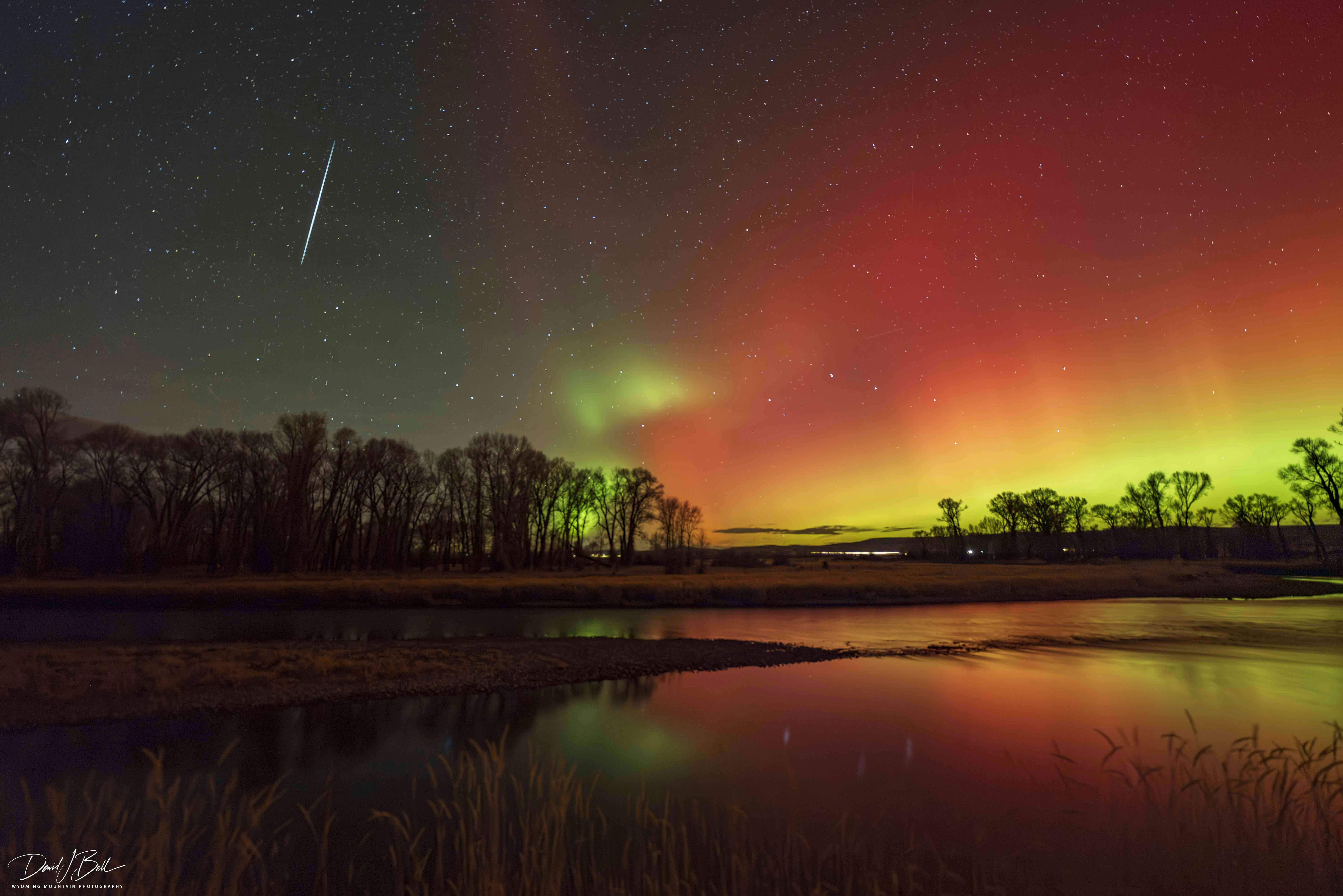 A night of intensely colorful auroras put on a show over Wyoming and much of the Northern Hemisphere Tuesday night. They were so powerful that even photographers with decades of experience capturing auroras say they were the “best ever” seen in Wyoming.