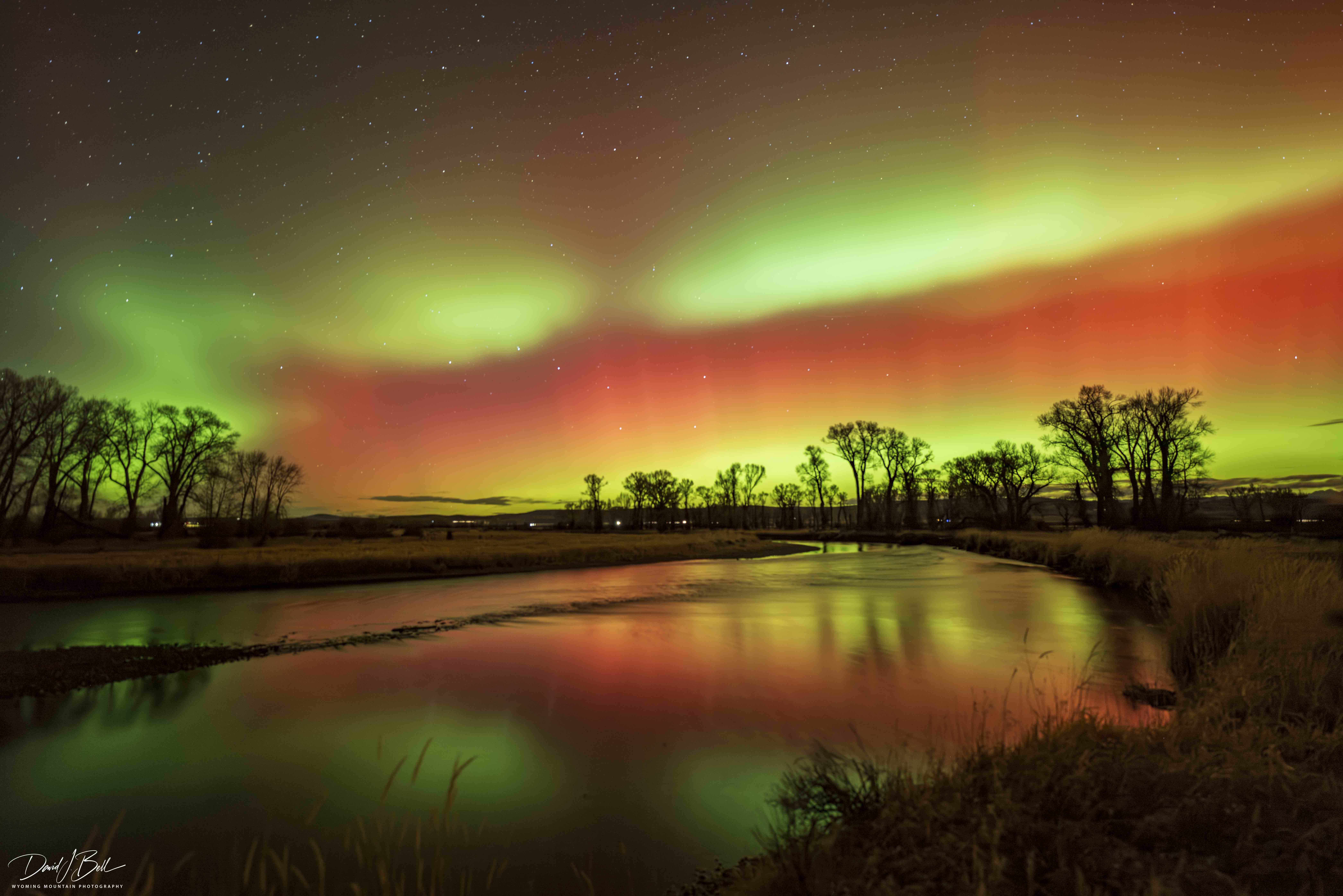 A night of intensely colorful auroras put on a show over Wyoming and much of the Northern Hemisphere Tuesday night. They were so powerful that even photographers with decades of experience capturing auroras say they were the “best ever” seen in Wyoming.