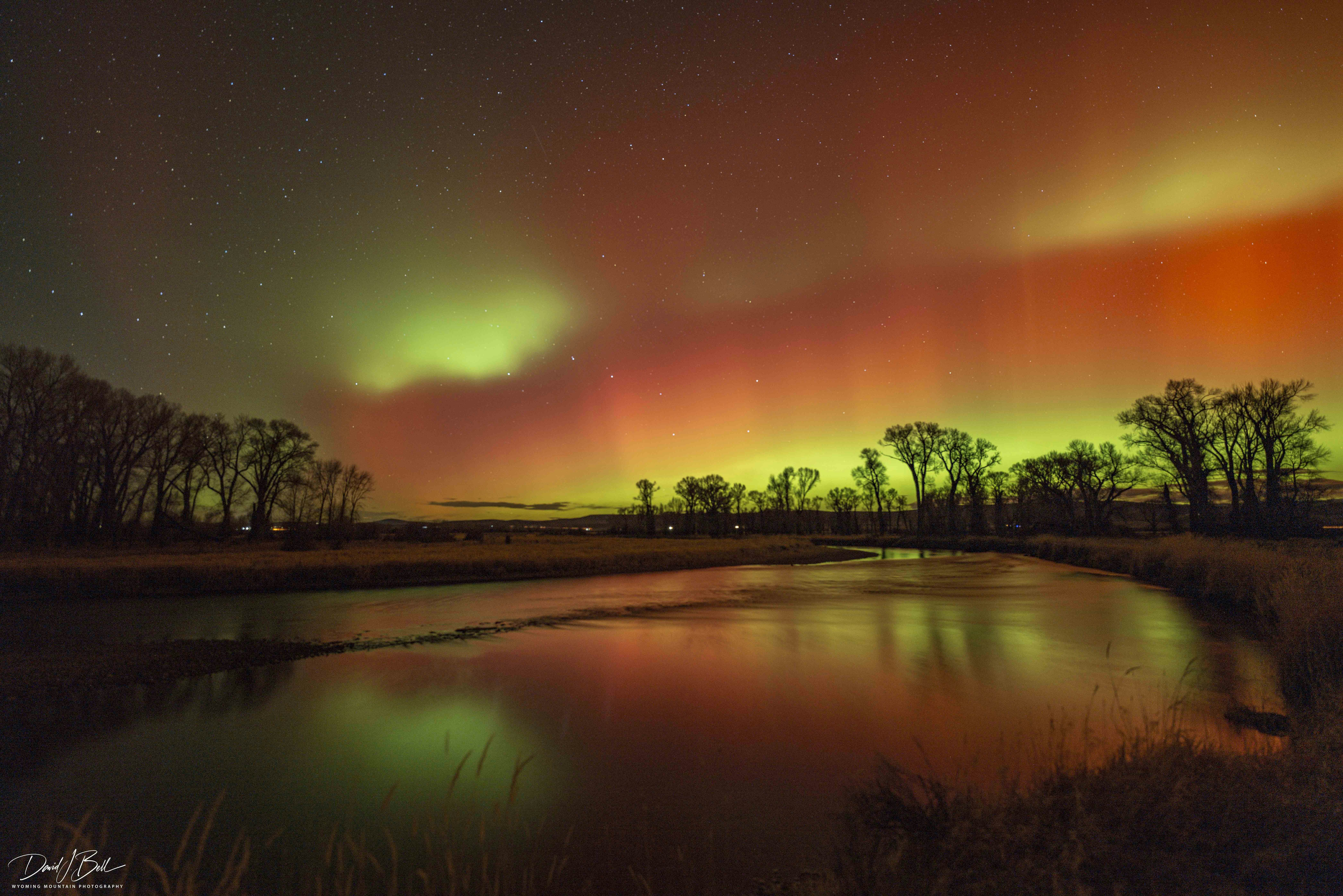 A night of intensely colorful auroras put on a show over Wyoming and much of the Northern Hemisphere Tuesday night. They were so powerful that even photographers with decades of experience capturing auroras say they were the “best ever” seen in Wyoming.