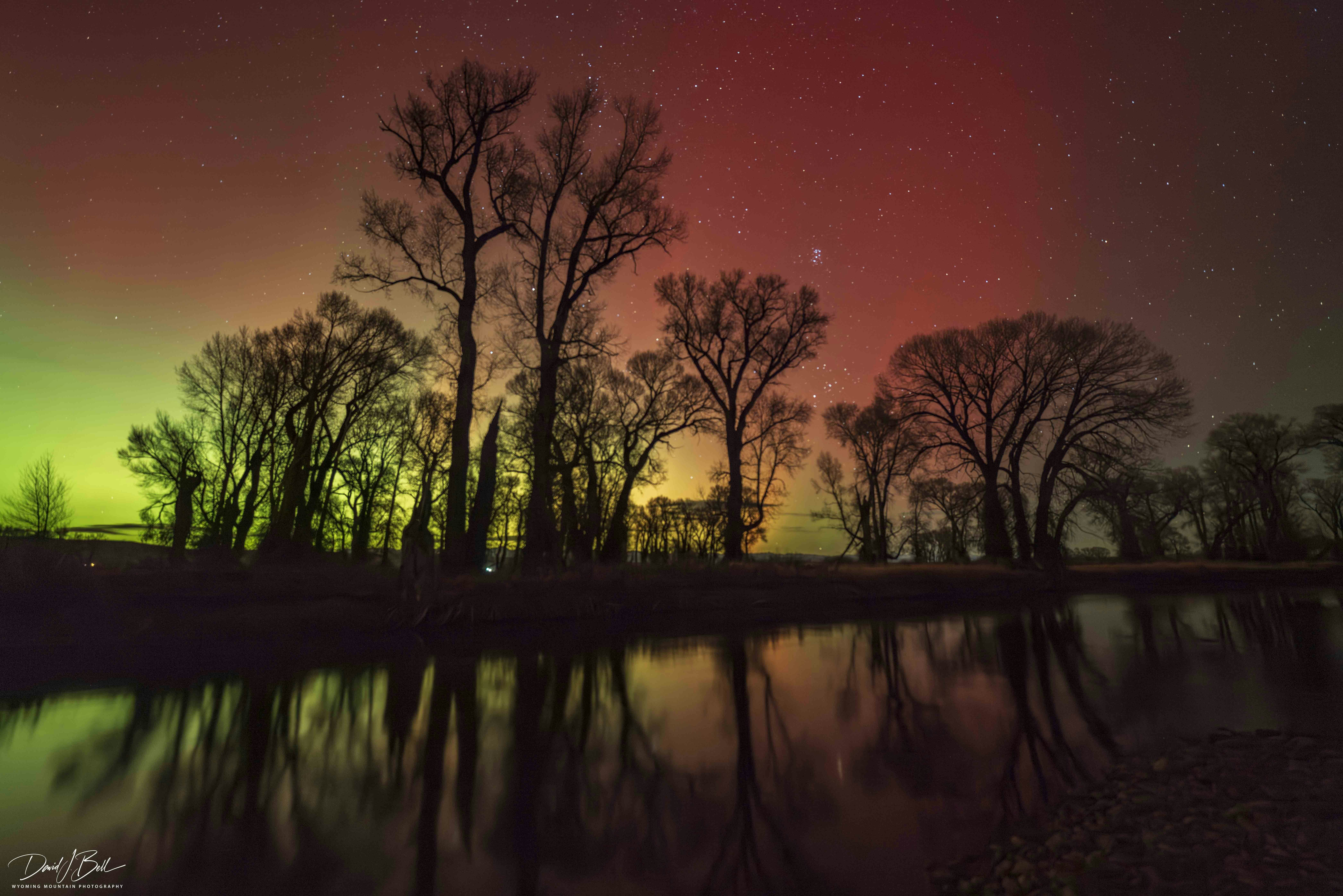 A night of intensely colorful auroras put on a show over Wyoming and much of the Northern Hemisphere Tuesday night. They were so powerful that even photographers with decades of experience capturing auroras say they were the “best ever” seen in Wyoming.