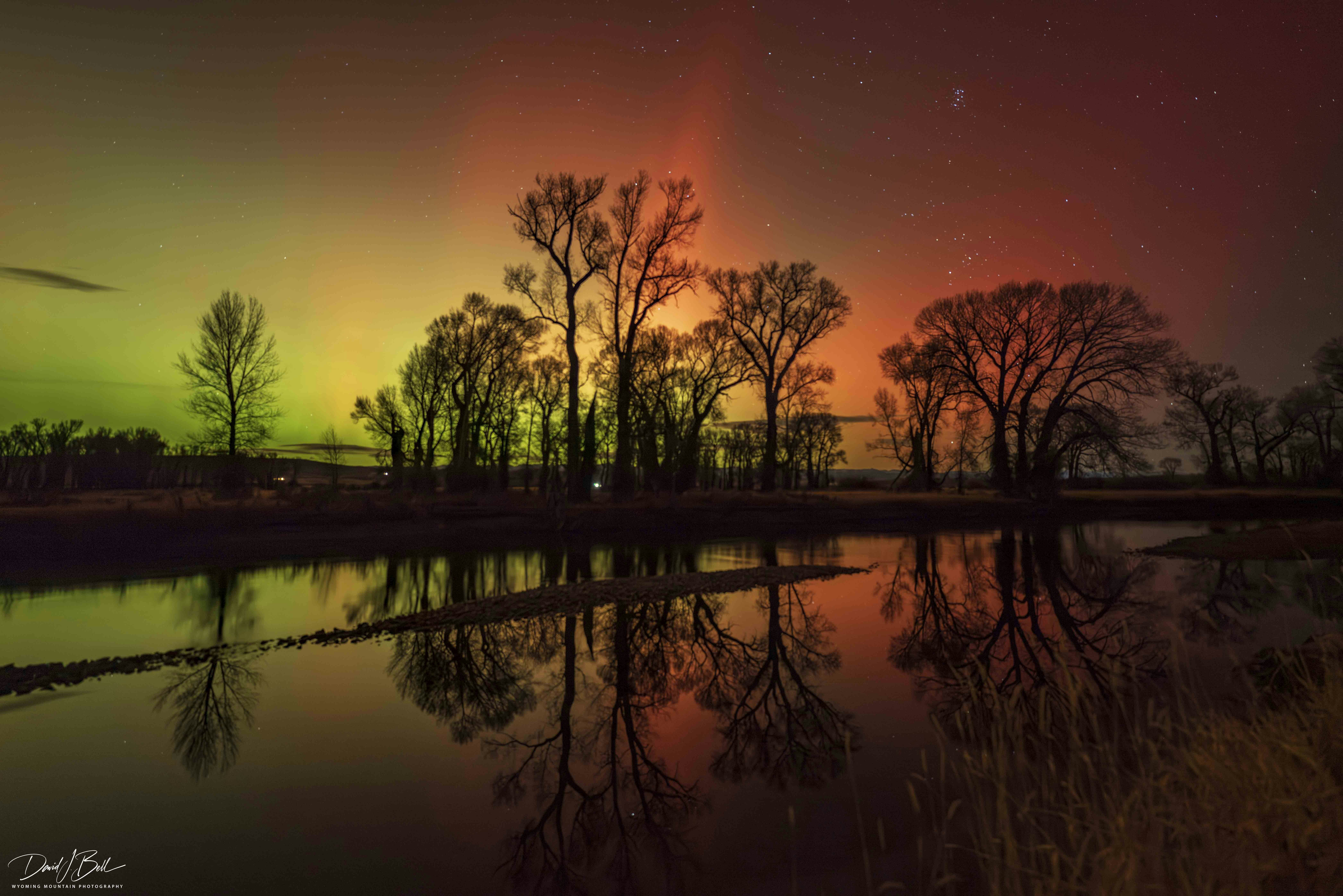A night of intensely colorful auroras put on a show over Wyoming and much of the Northern Hemisphere Tuesday night. They were so powerful that even photographers with decades of experience capturing auroras say they were the “best ever” seen in Wyoming.