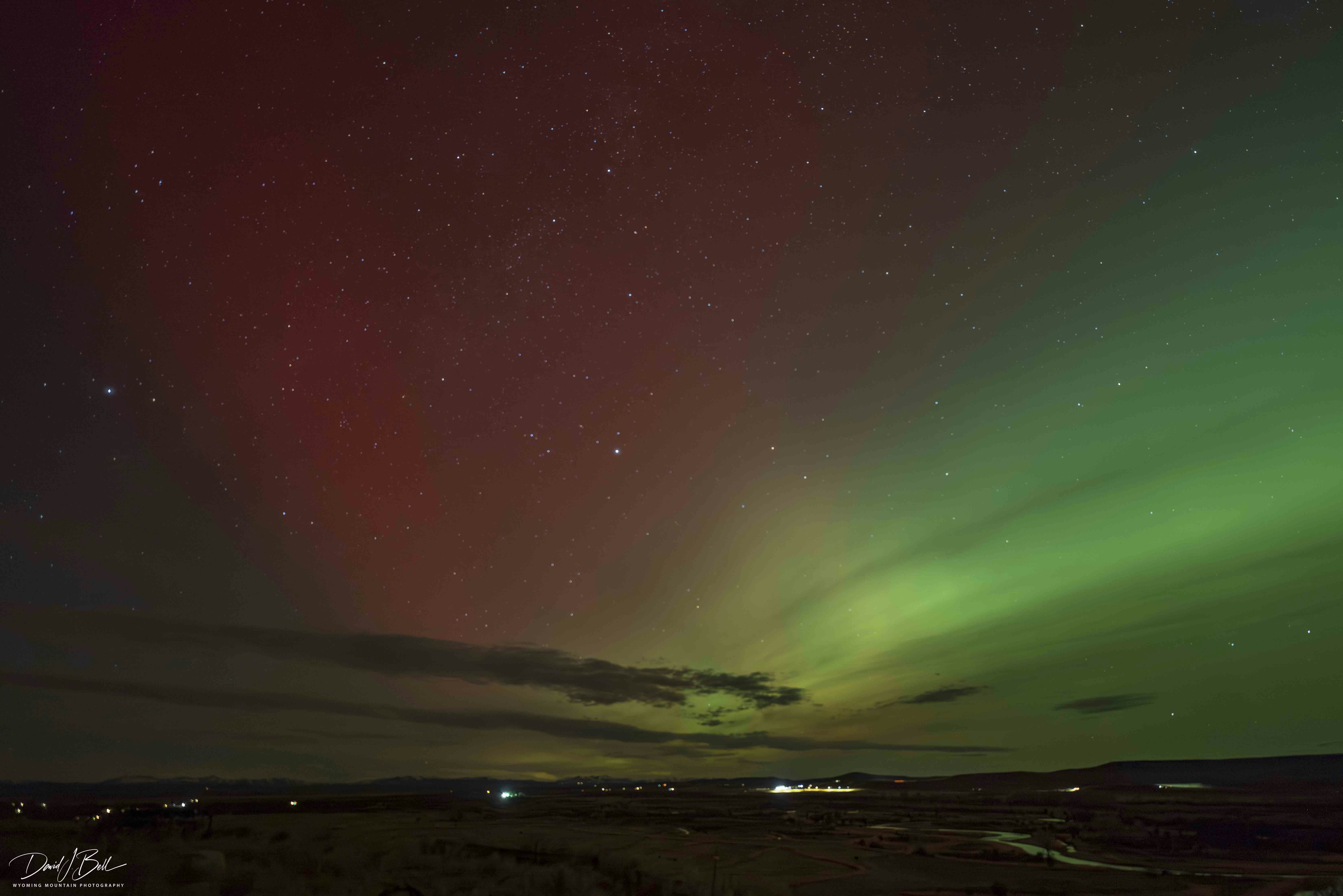 A night of intensely colorful auroras put on a show over Wyoming and much of the Northern Hemisphere Tuesday night. They were so powerful that even photographers with decades of experience capturing auroras say they were the “best ever” seen in Wyoming.