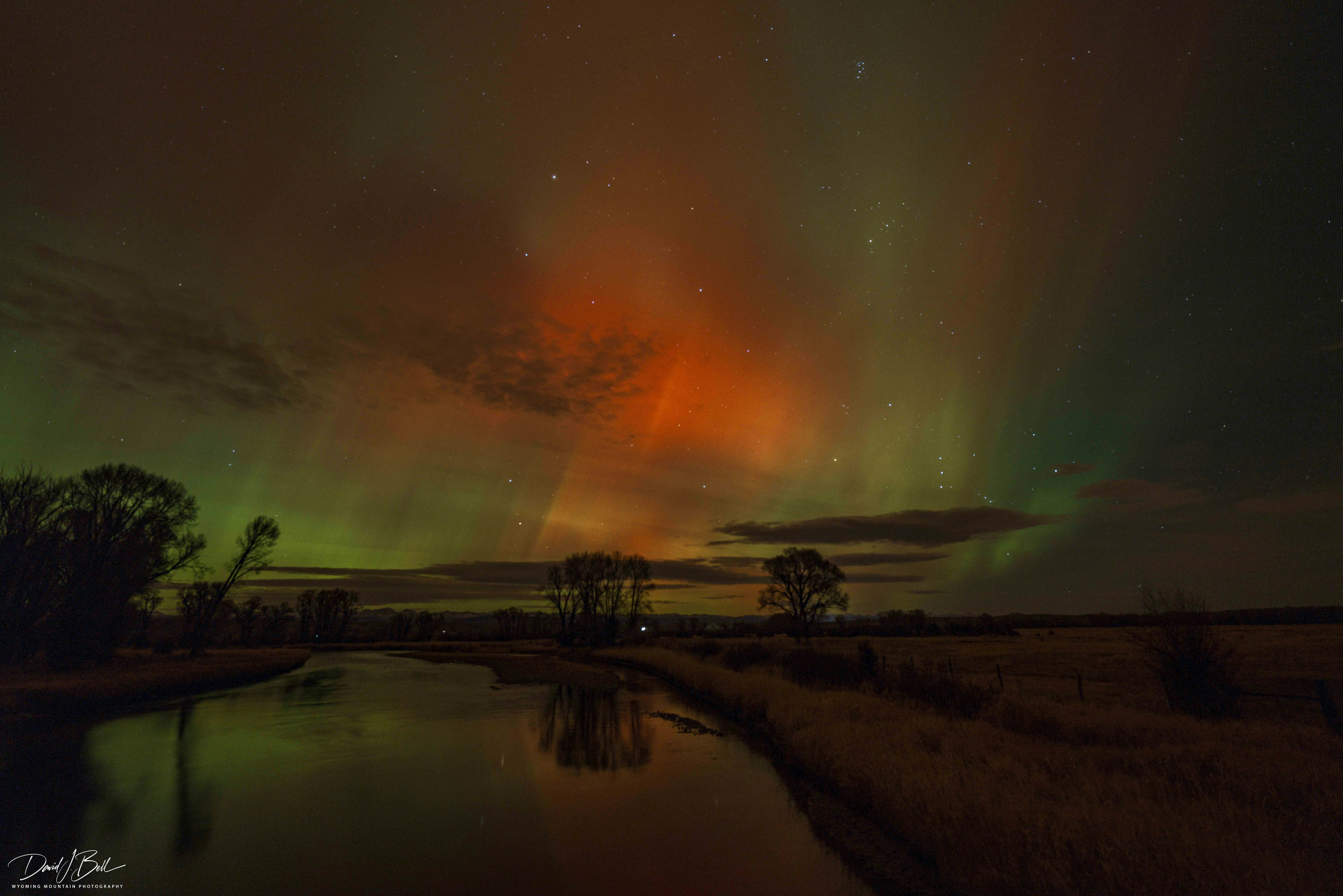 A night of intensely colorful auroras put on a show over Wyoming and much of the Northern Hemisphere Tuesday night. They were so powerful that even photographers with decades of experience capturing auroras say they were the “best ever” seen in Wyoming.