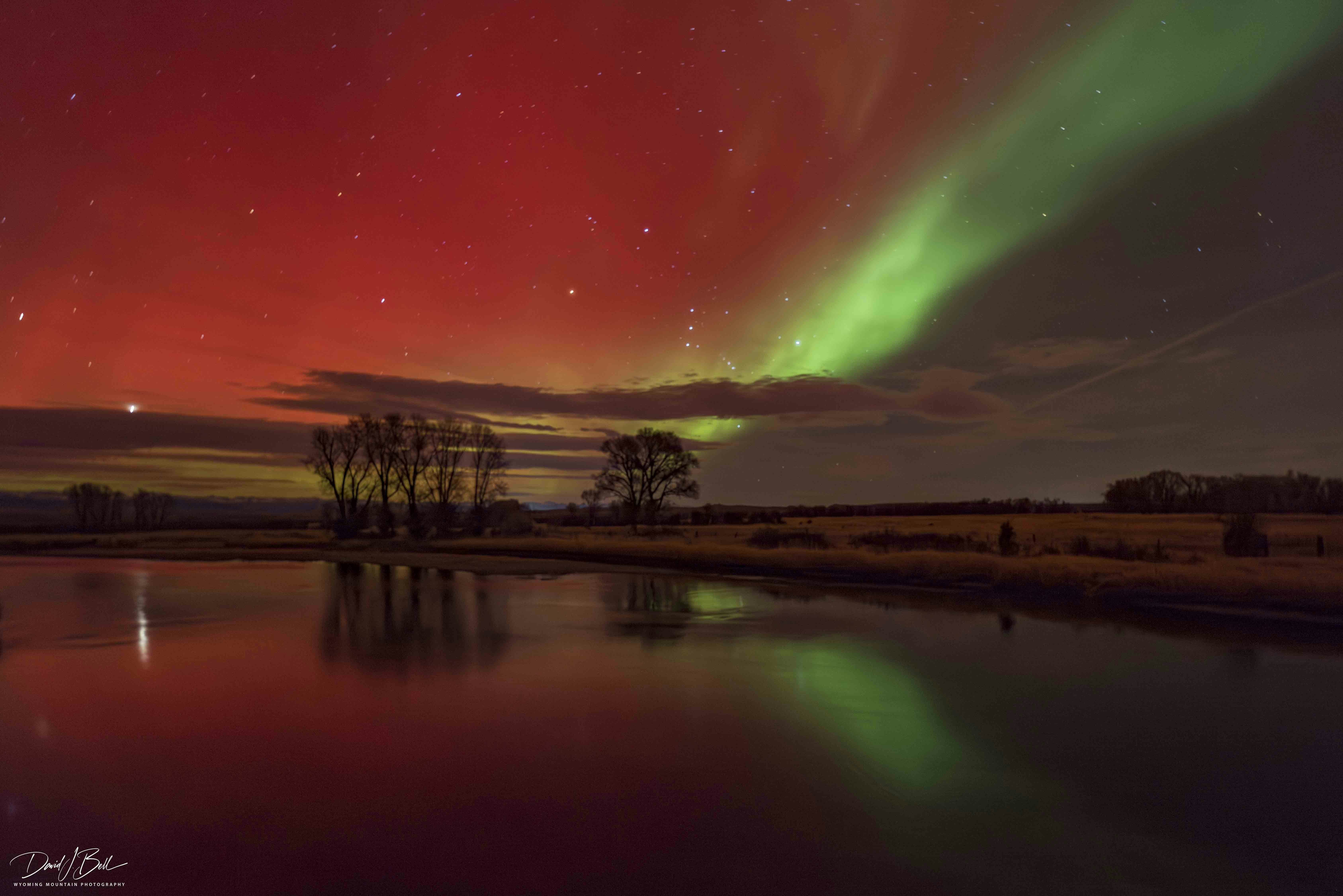 A night of intensely colorful auroras put on a show over Wyoming and much of the Northern Hemisphere Tuesday night. They were so powerful that even photographers with decades of experience capturing auroras say they were the “best ever” seen in Wyoming.
