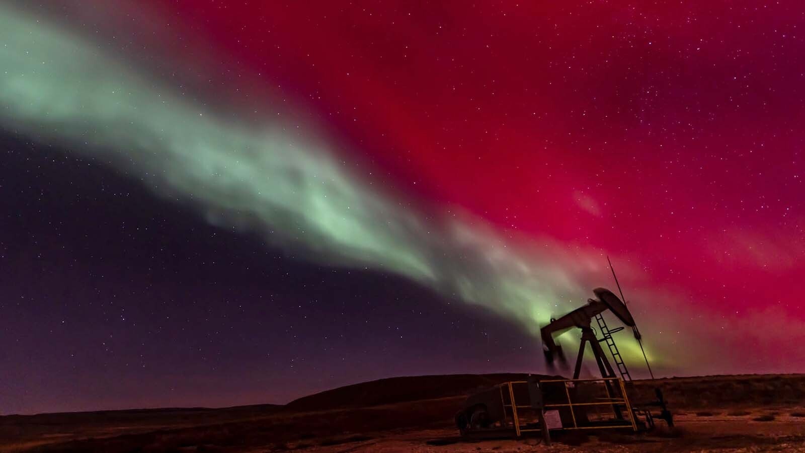 A night of intensely colorful auroras put on a show over Wyoming and much of the Northern Hemisphere Tuesday night. They were so powerful that even photographers with decades of experience capturing auroras say they were the “best ever” seen in Wyoming.