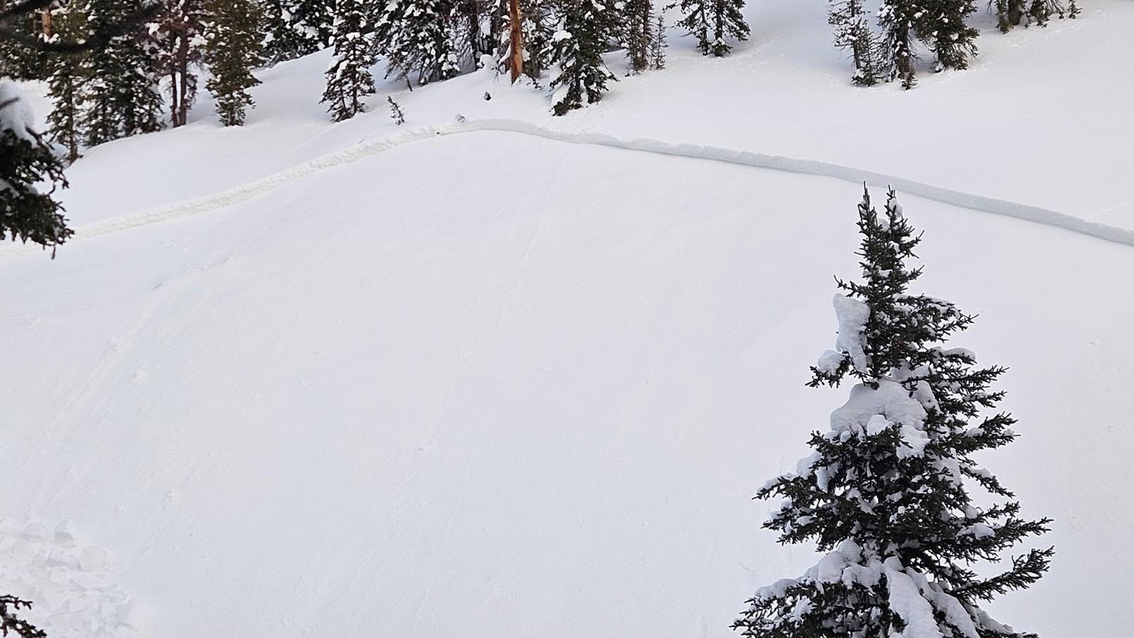 A snowmobiler in the Wyoming backcountry died Sunday, Jan. 11, 2026, after he and another rider triggered an avalanche southeast of Afton that buried him about 2 feet below the surface and under his snowmobile.