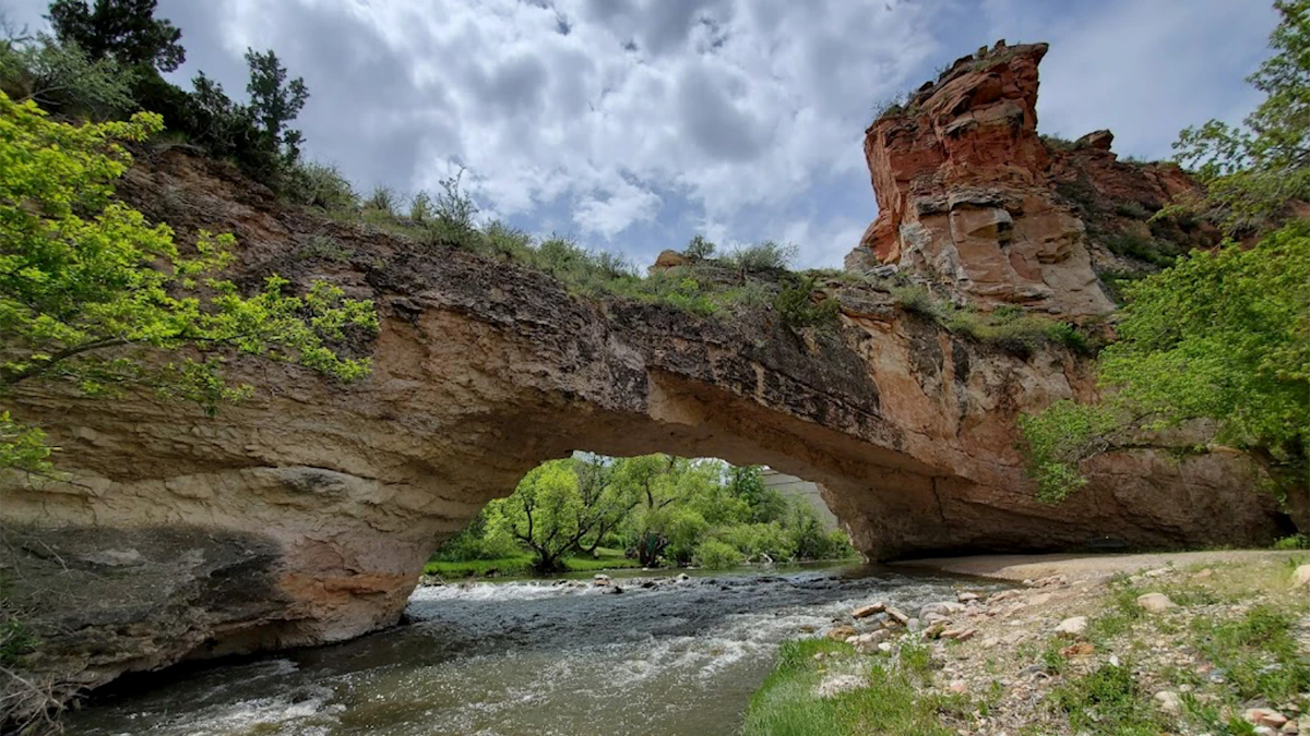 What The Heck Is … Ayres Natural Bridge, A Rare Wonder Everyone Drives ...