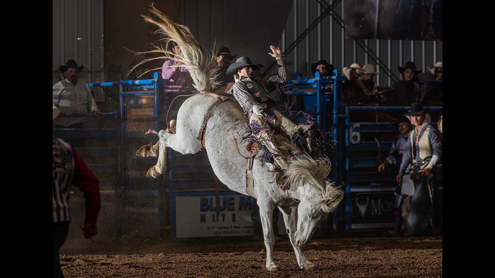 Montana bareback rider Azreal "Bad Azz" Lara, 16, won the Junior World Finals Barback Riding Championships in 2023 and is back in Las Vegas this week to defend his title.