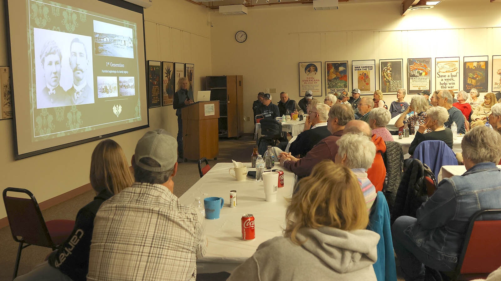 More than 50 people turned out to the  Fort Caspar Museum on Jan. 31 to learn about the generations that have kept B.B. Brooks ranching legacy alive.