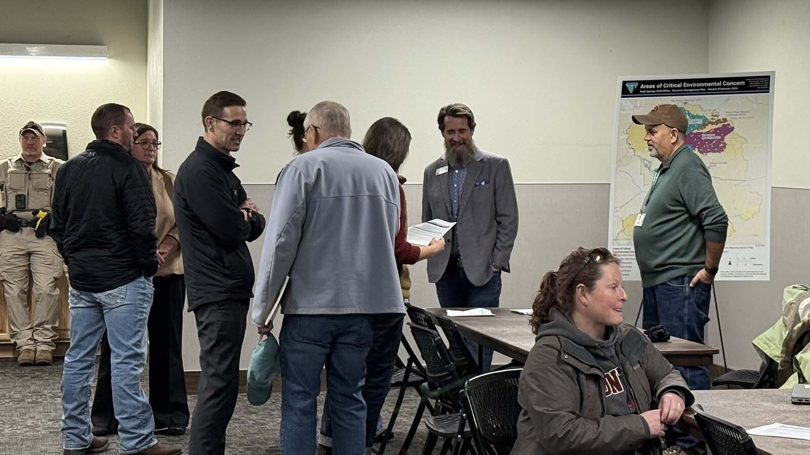 Rock Springs residents turned out Tuesday to support promised changes to a controversial plan to manage 3.6 million acres of southwest Wyoming. The plan is being amended to comply with Trump’s order to peel away roadblocks to U.S. energy development.