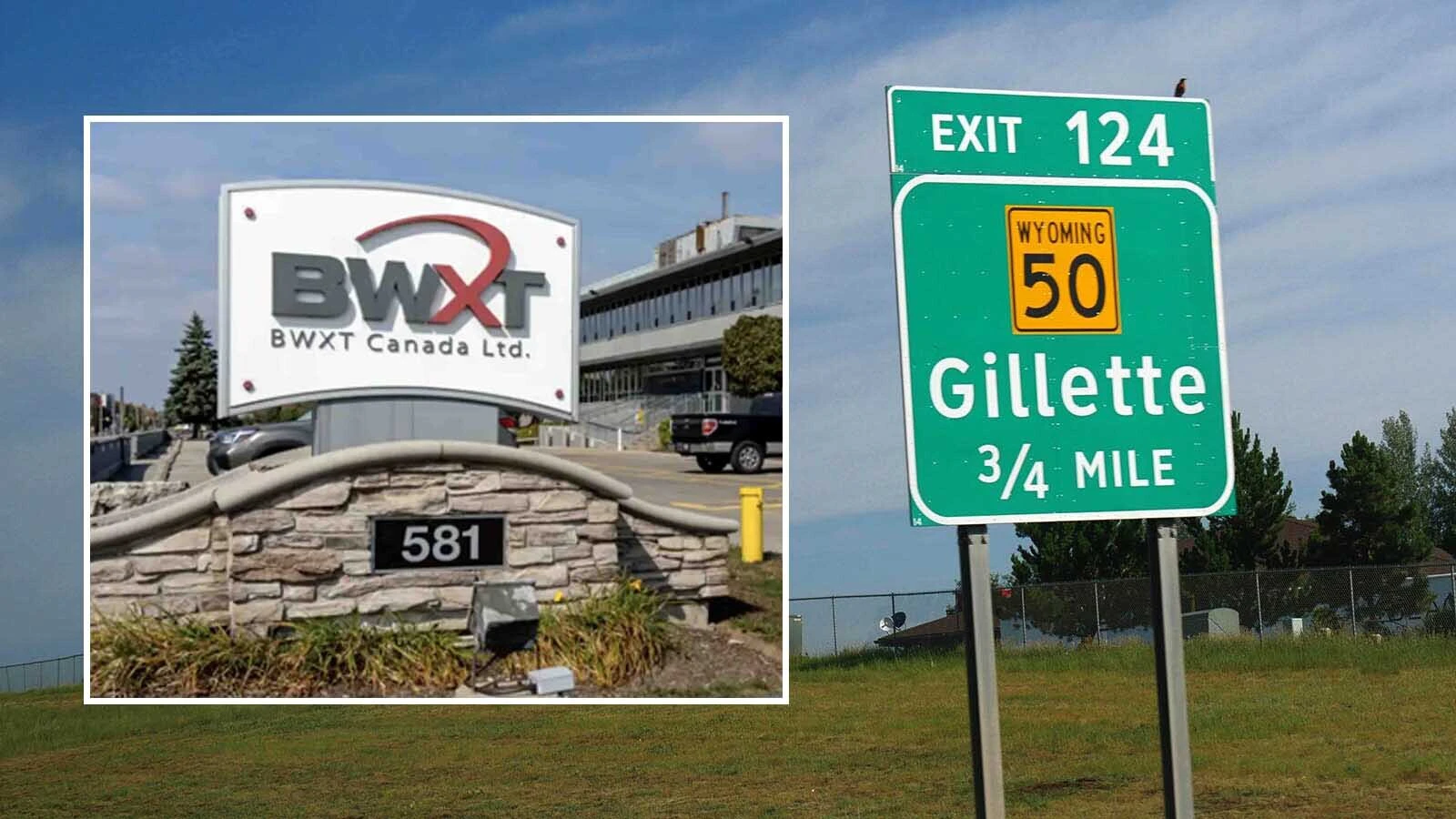 BWXT and Highway 50 Gillette 9 24 25