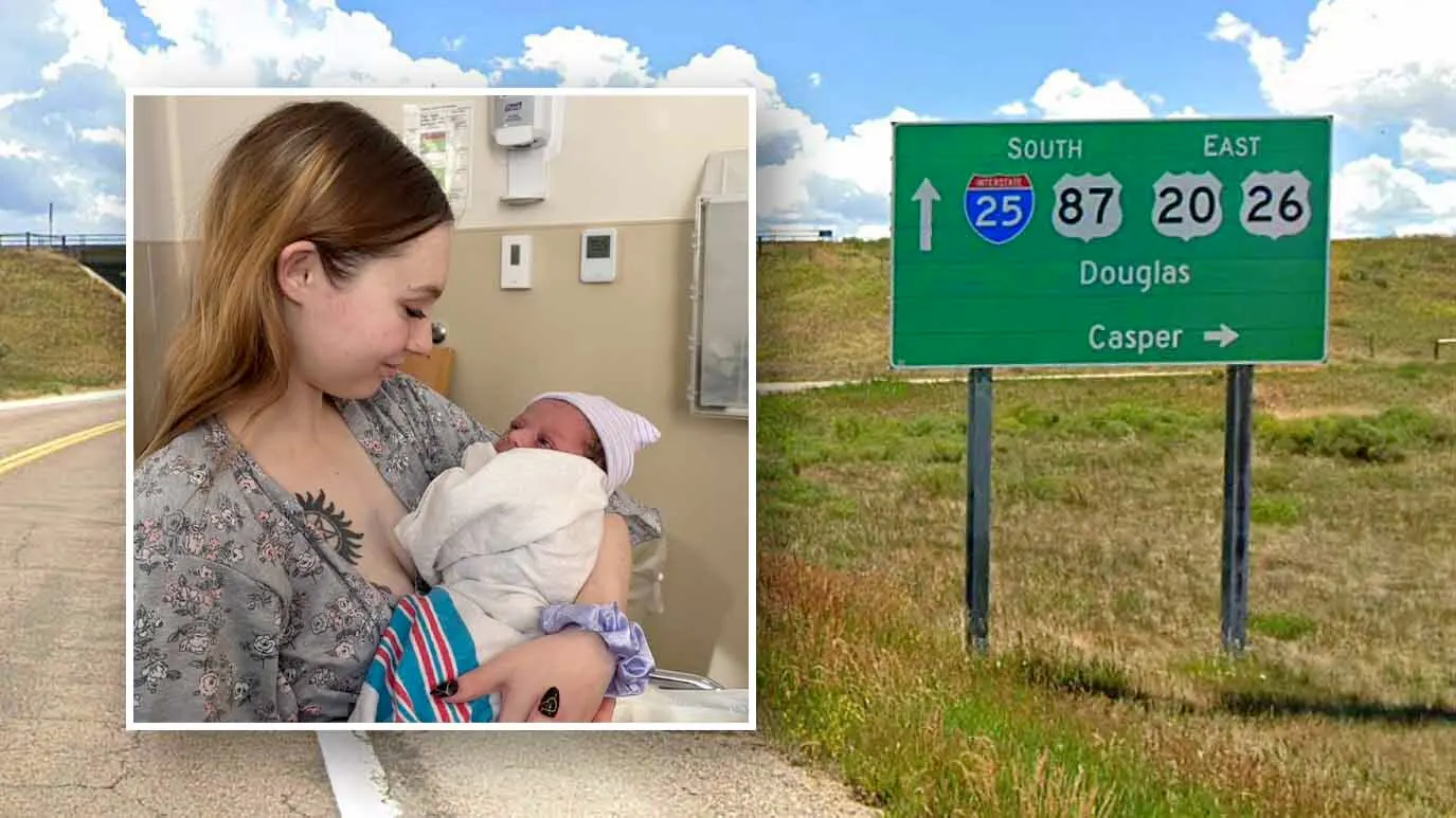 Skylar Clayson hadn't even made it halfway through the 30-minute drive from Glenrock to Casper when she felt the urge to push. By the time her husband Kaleb pulled off the interstate, their son, Oliver, had arrived.