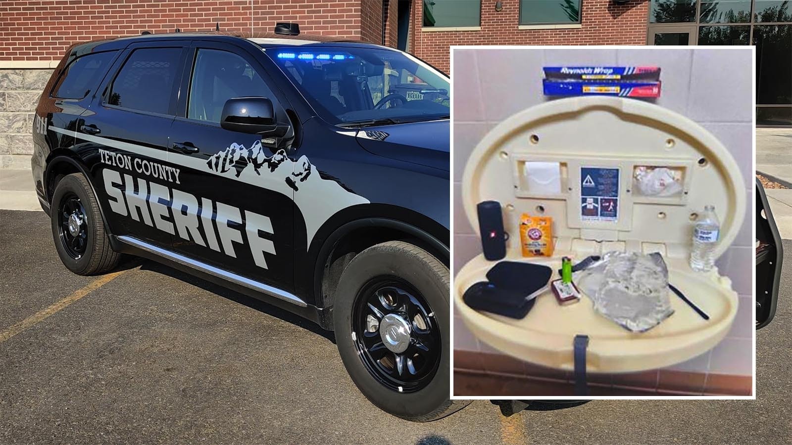 A makeshift crack-cooking station on a baby changing table at a gas station prompted a Wednesday warning from the Teton County, Idaho, Sheriff’s Office. Even a Cheyenne gas station worker said that “there’s no way I’d ever put my baby on one of those.”