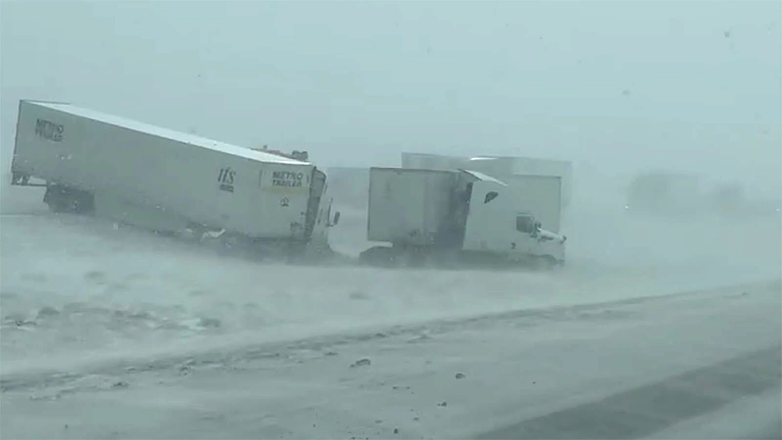 Snow was reported across Wyoming on Friday, sending several semitrucks sliding off I-80, partially or completely closing several highways. It also brought several inches of much-needed moisture for the state’s snowpack.