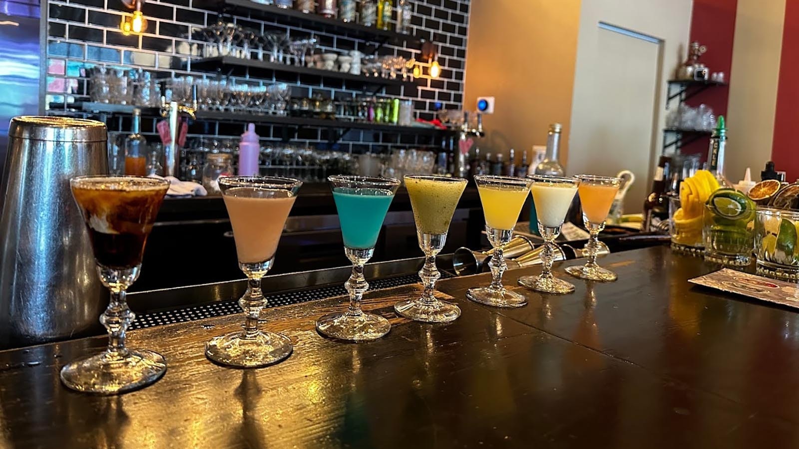 Casper’s Backwards Distilling Co. makes its own liquors, then turns them into show-stealing cocktails. Many of the creations — and atmosphere — are inspired by the circus.