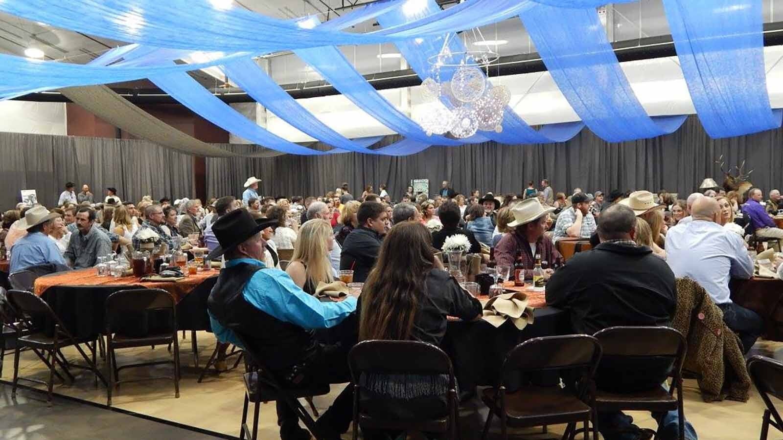 The Valley Community Center is large enough to accommodate the Baggs Ball, the main fundraiser for the center.