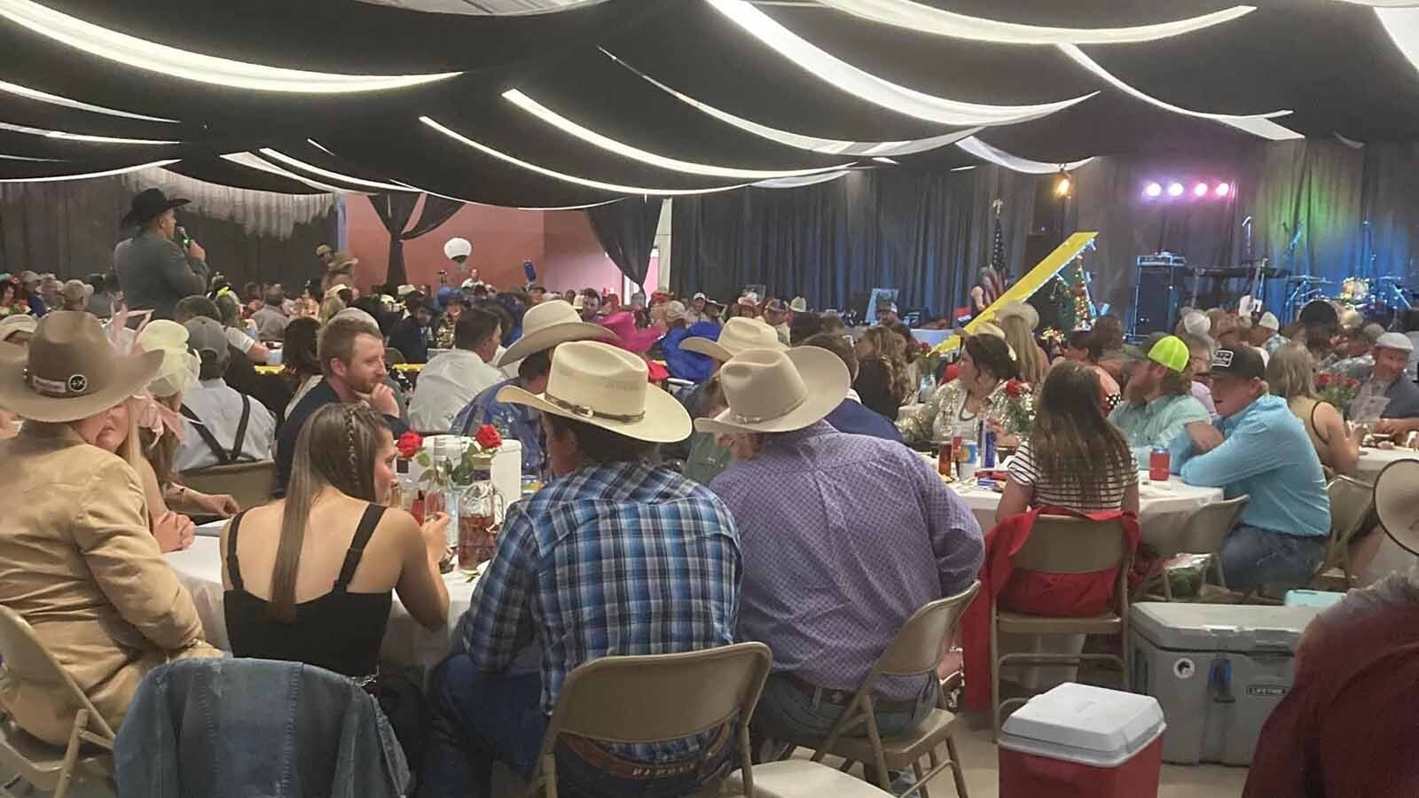 The Valley Community Center is large enough to accommodate the Baggs Ball, the main fundraiser for the center.