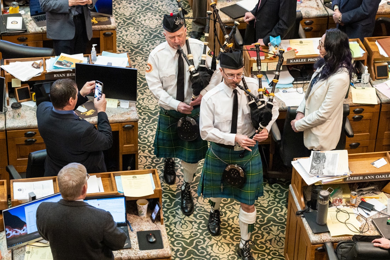 Bagpipers at Capitol 9 2 17 23