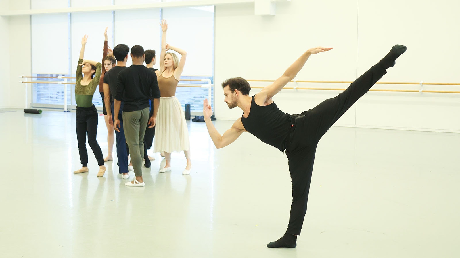 Jack Wolff of the Houston Ballet is the first recipient of the Ucross Foundation's Lauren Anderson Dance Residency.