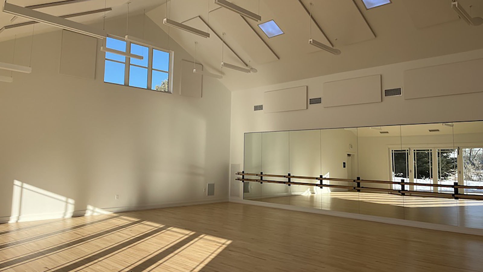 The state-of-the-art Lauren Anderson Dance Studio at Ucross will be home for Jack Wolff of the Houston Ballet for a creative residency.