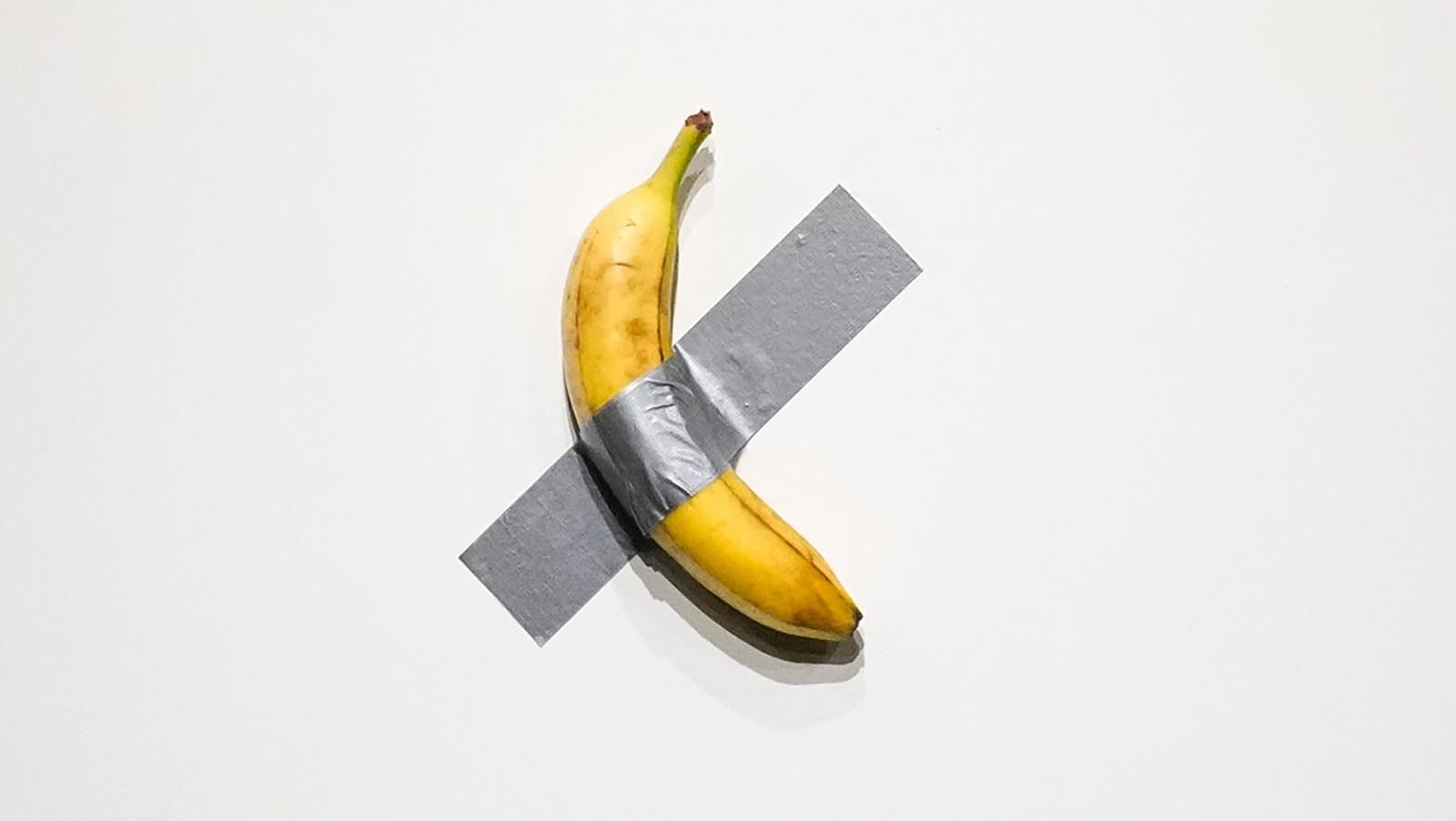 Artist Maurizio Cattelan's "Comedian" — a banana duct-taped to a wall — sold for more than $6 million at a Sotheby's auction Wednesday. As part of the deal, the artist will eat the banana in front of the buyer.