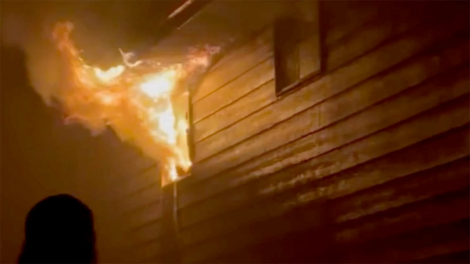 Firefighters from Natrona County Fire District 1 and Mills Fire Department responded to a blaze Thursday night at a home in Bar Nunn.