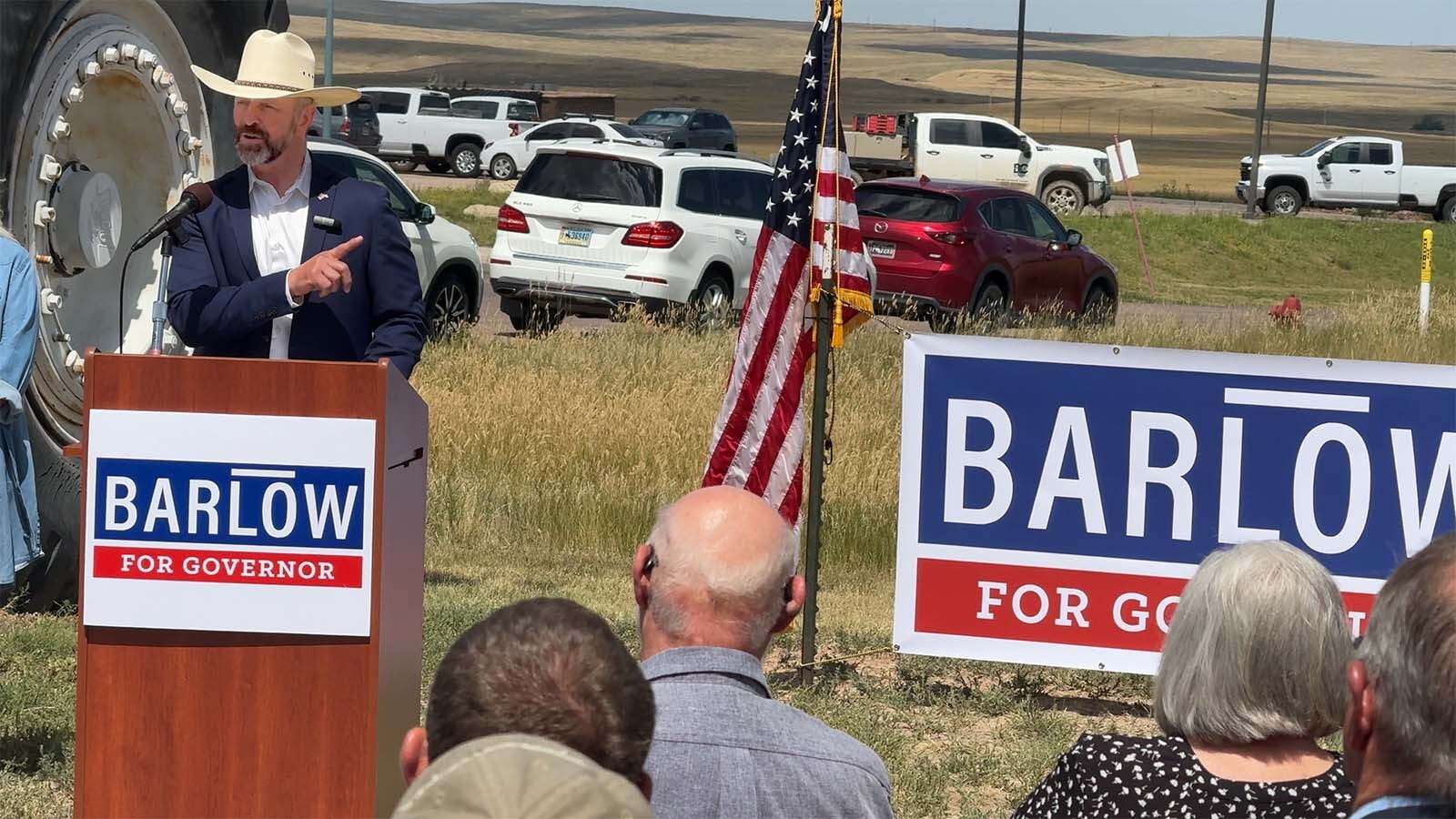 Now that state Sen. Eric Barlow has announced he’s running for governor, he’s stepped down as chairman of a state legislative committee. That’s because of a 50-year-old rule that says candidates for statewide office can’t chair legislative committees.