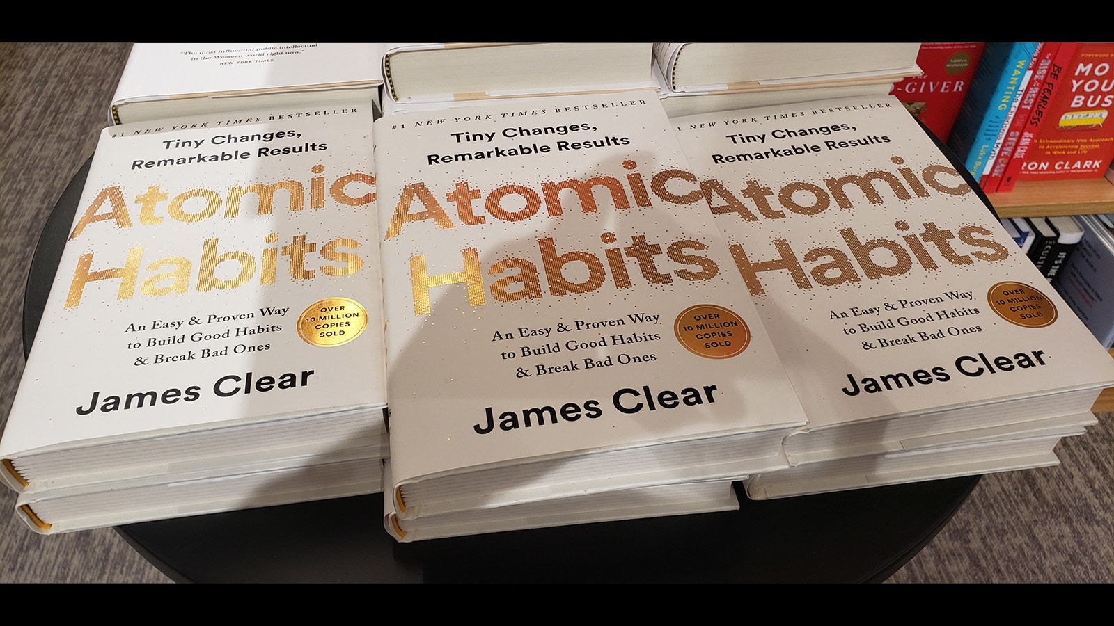 "Atomic Habits" is an example of the "best of the best" in the self-improvement category. The book has had some staying power since it was published in 2018 and has continued to sell well.