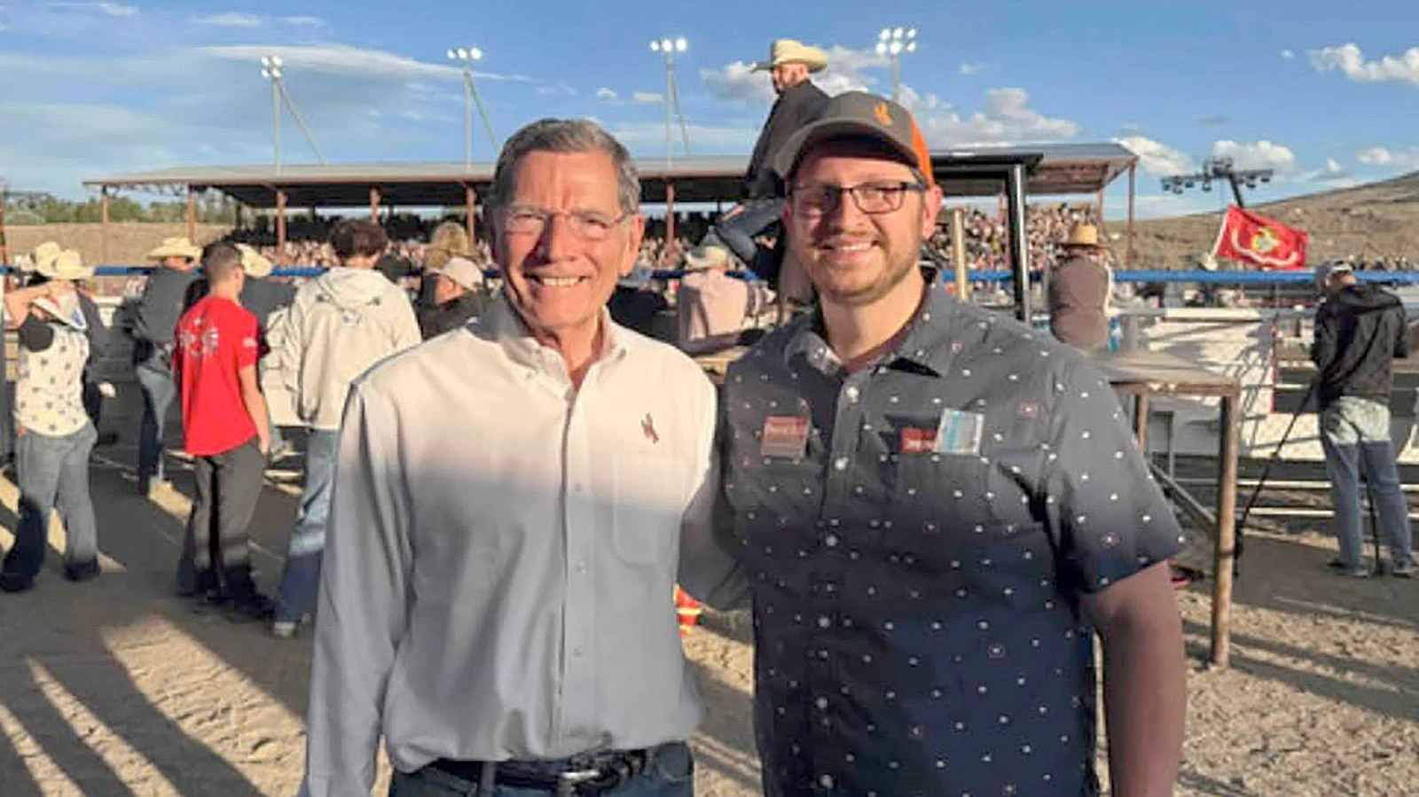 Wyoming’s U.S. Sen. John Barrasso turned his attention briefly from Washington, D.C., politics to the state legislative races Tuesday to endorse Cody-based attorney David Hill for state House. His libertarian opponent isn't bothered by the move.