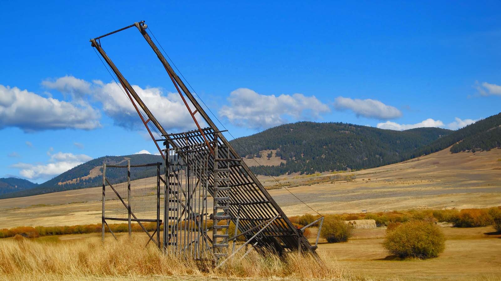 A beaver slide hay stacker photo posted by a Weston rancher who asked if people knew what it was brought a lot of different responses.