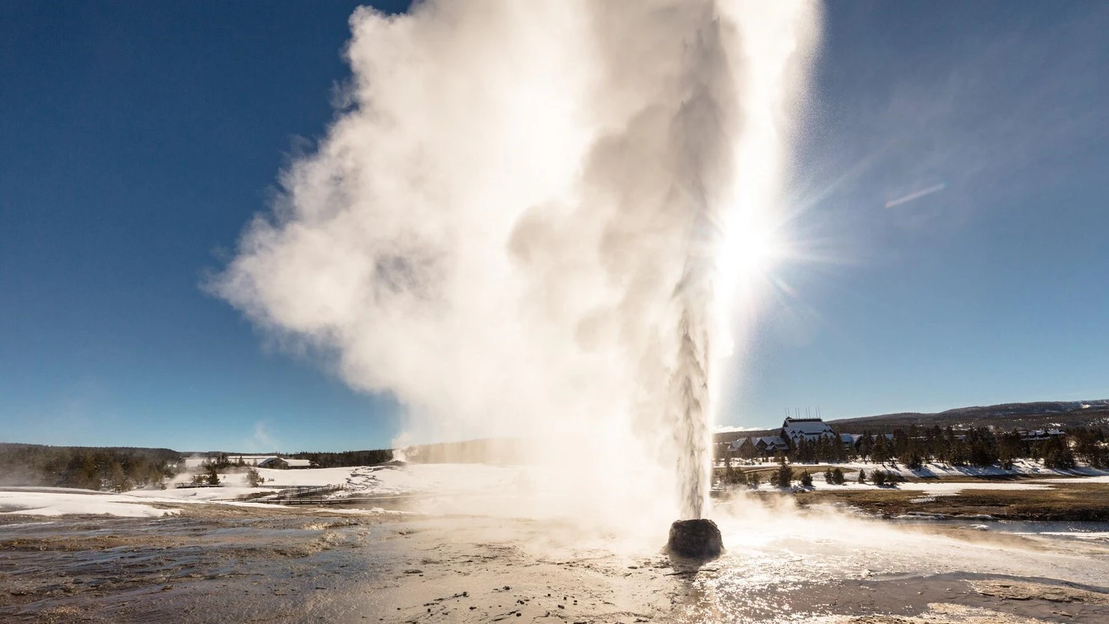 Beehive Geyser in Yellowstone isn't quite as reliable as nearby Old Faithful. But when it does erupt, it's taller, longer, prettier and more intimate. "You can really feel the power of it and still feel safe," says a Wyoming visitor.
