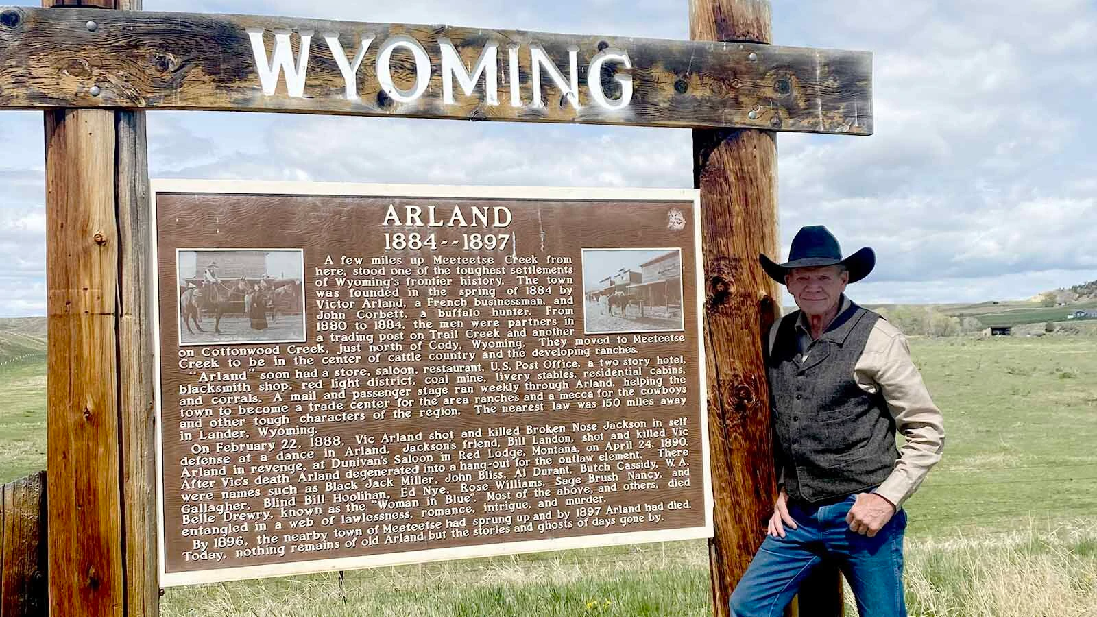 Historian Clay Gibbons believes in not only preserving the historic story of Arland, but also the people themselves from being forgotten. In 1986, he was part of a small group of people who exhumed the body of Belle Drewry, the Lady in Blue.