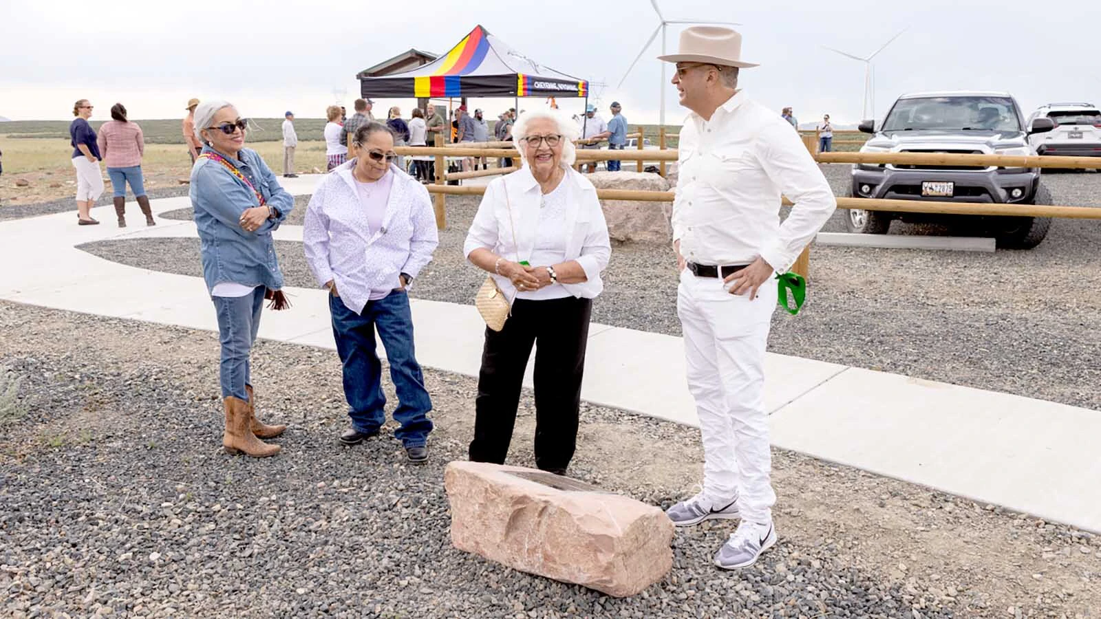 Roybal Family at the Belvoir Ranch grand opening on Wednesday, July 1, 2026.