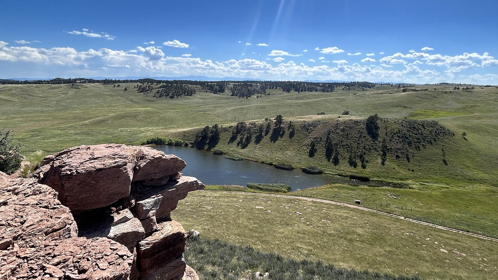 The Belvoir Ranch west of Cheyenne offers some of the most spectacular views in southeast Wyoming.