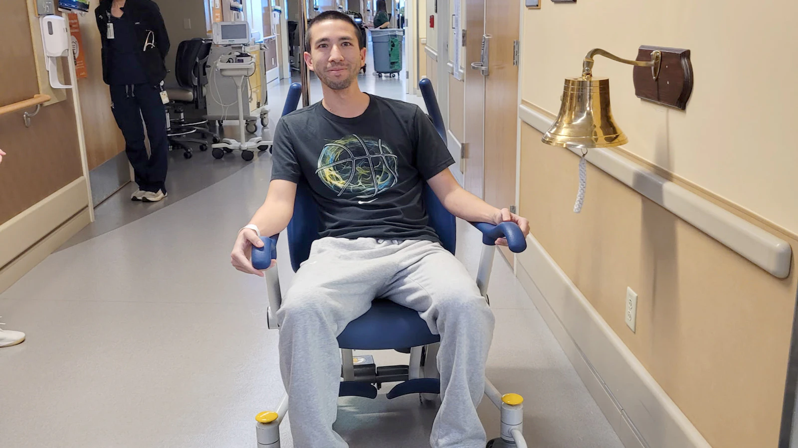 Ben Collamer said giving two-thirds of his liver to his dad was not a difficult decision. He considers Ken Collamer “one of my best role models.”
