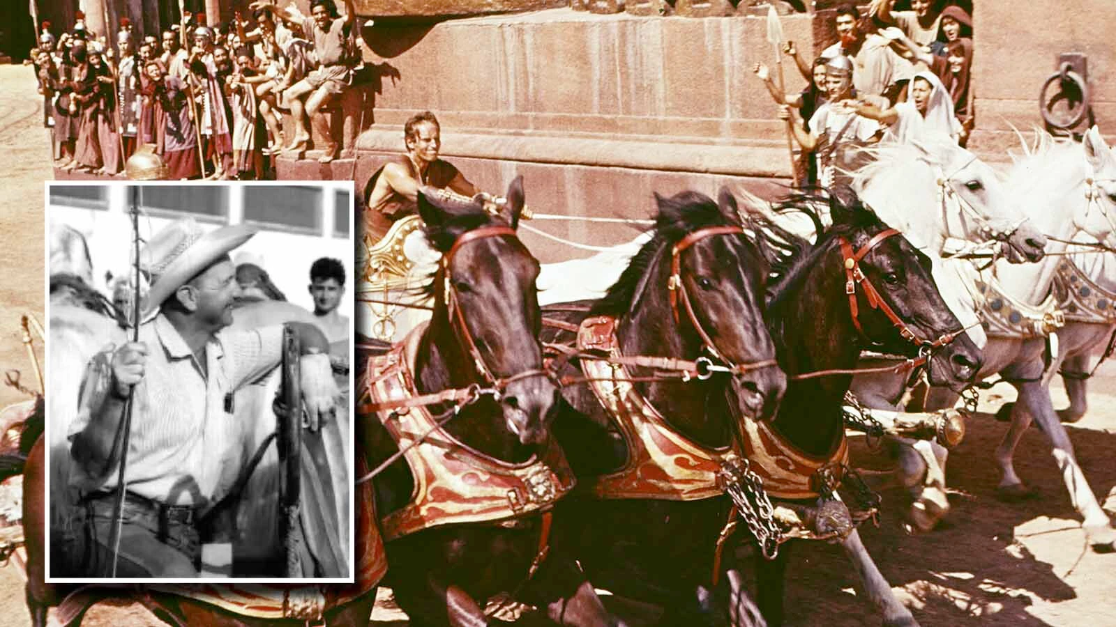Perhaps Glenn Randall Sr.’s most celebrated work was training the dozens of horses used in the Academy Award-winning 1959 classic movie “Ben Hur.” That includes training the horses for the film’s epic chariot race.
