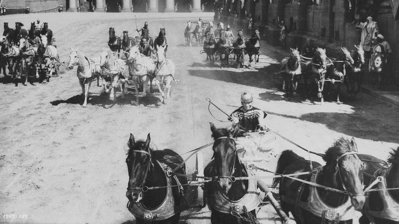 Perhaps Glenn Randall Sr.’s most celebrated work was training the dozens of horses used in the Academy Award-winning 1959 classic movie “Ben Hur.” That includes training the horses for the film’s epic chariot race.