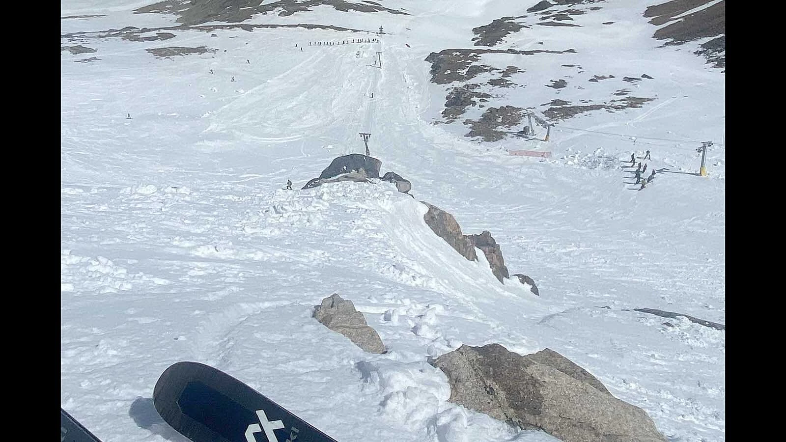 Some of the runs at Beartooth Basin are as steep as 50 degrees.
