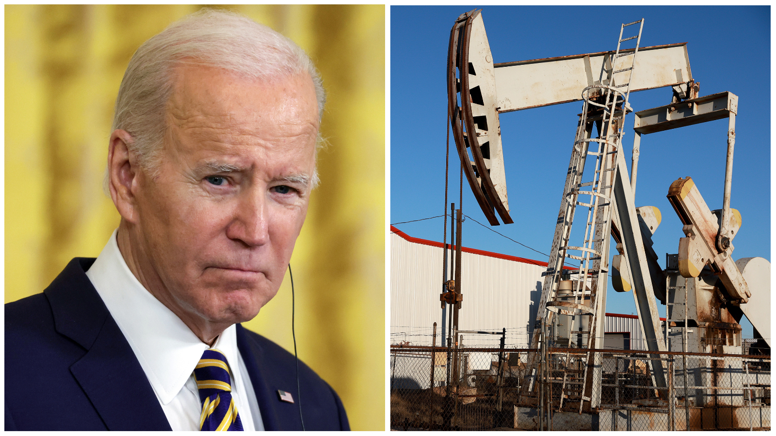 Biden and pump jack 12 21 22