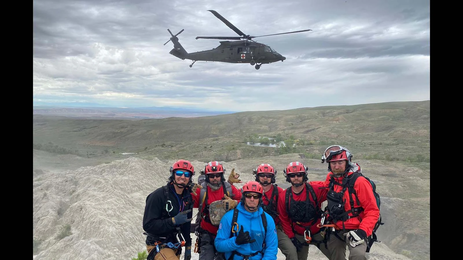 Search and rescue volunteers in Big Horn County cover more than 3,100 square miles that range from desert badlands to towering alpine peaks, caves and swift mountain rivers.