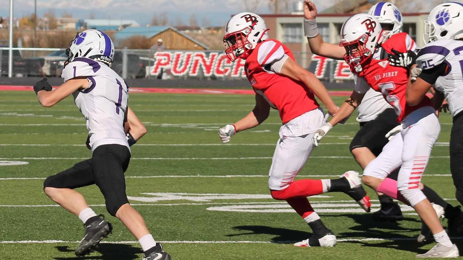 The Big Piney High School Punchers football team will travel about 800 miles round trip to face Pine Bluffs in the playoffs, pushing its season total to roughly 2,210 miles on the road.